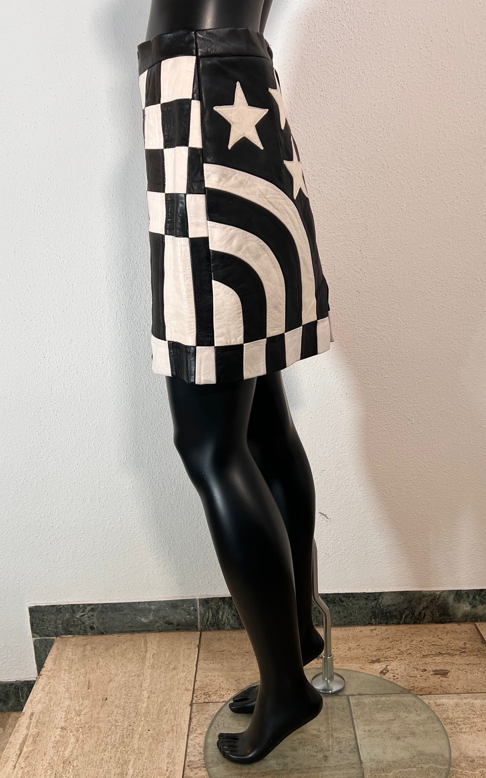 Vintage Rodan Berlin Leather Skirt