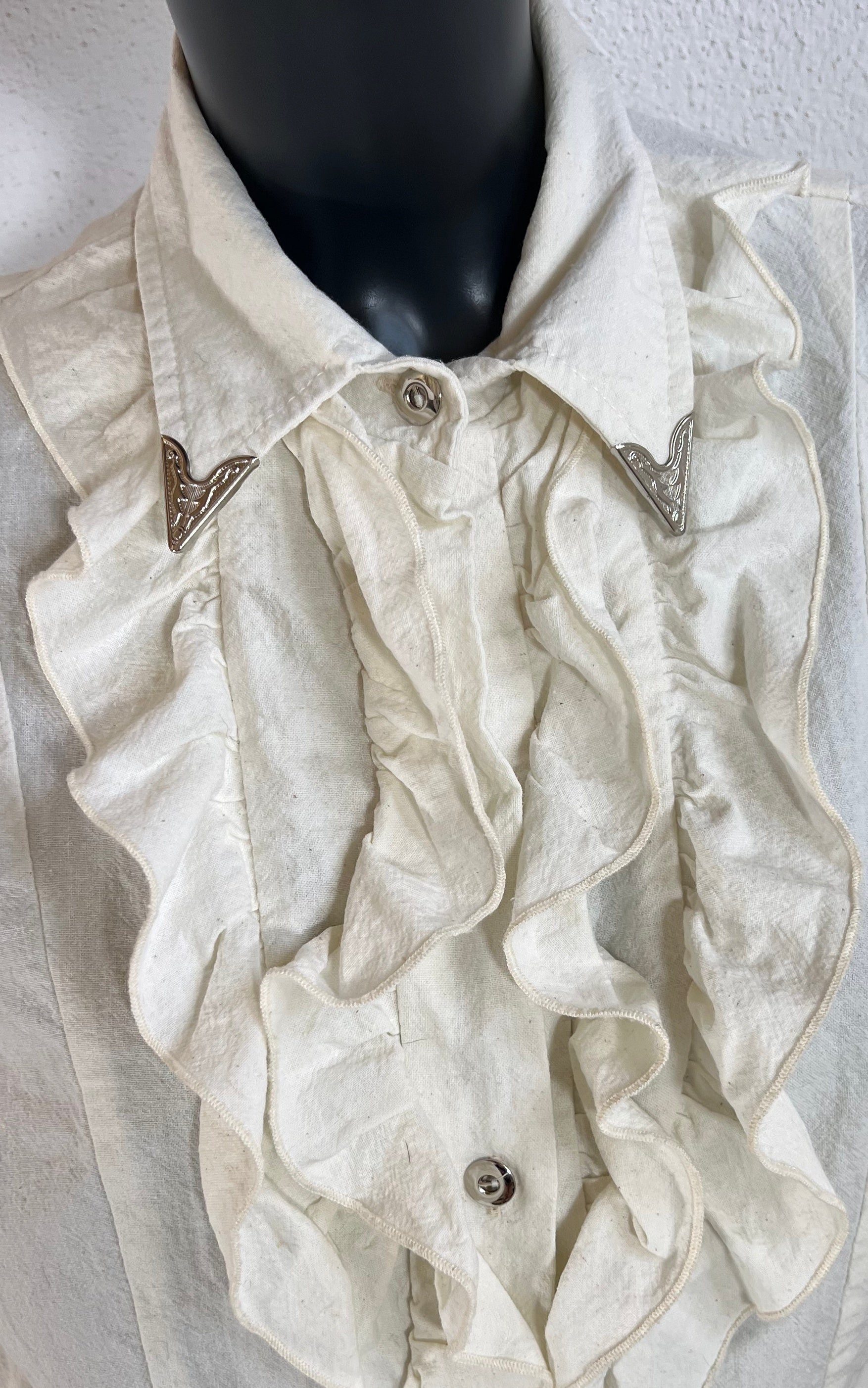 Vintage 70s Cowboy Blouse