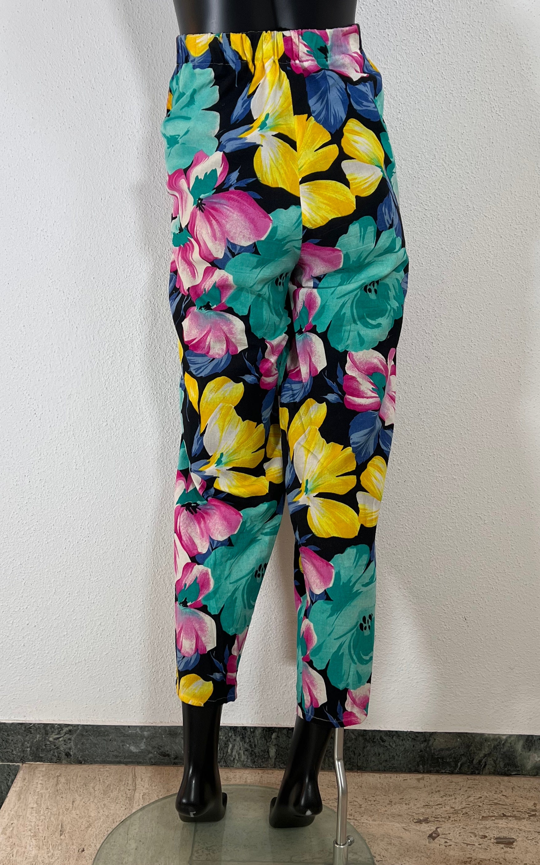 Vintage 90s Hibiscus Pants