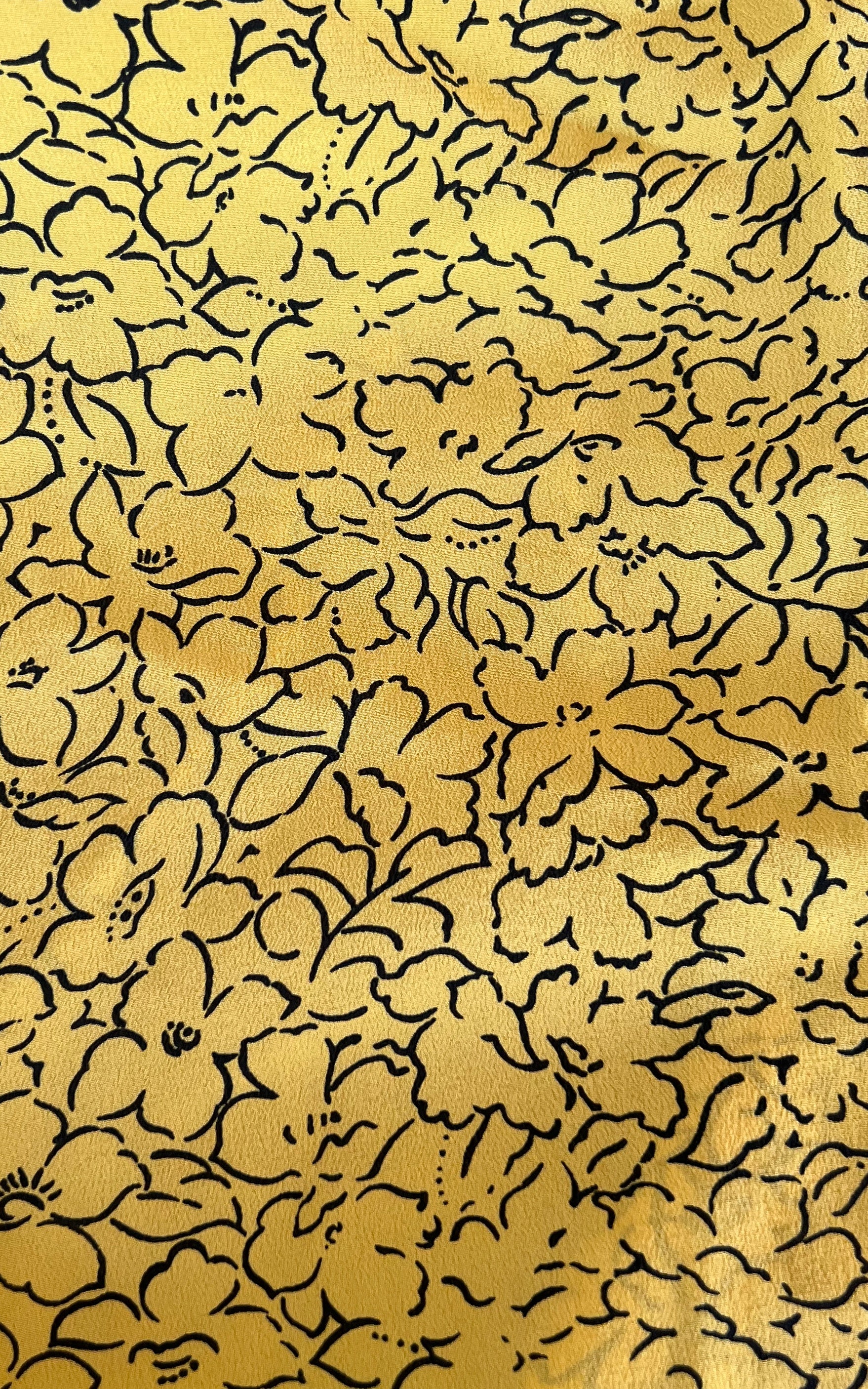 Vintage 90s Silk Wrap Blouse