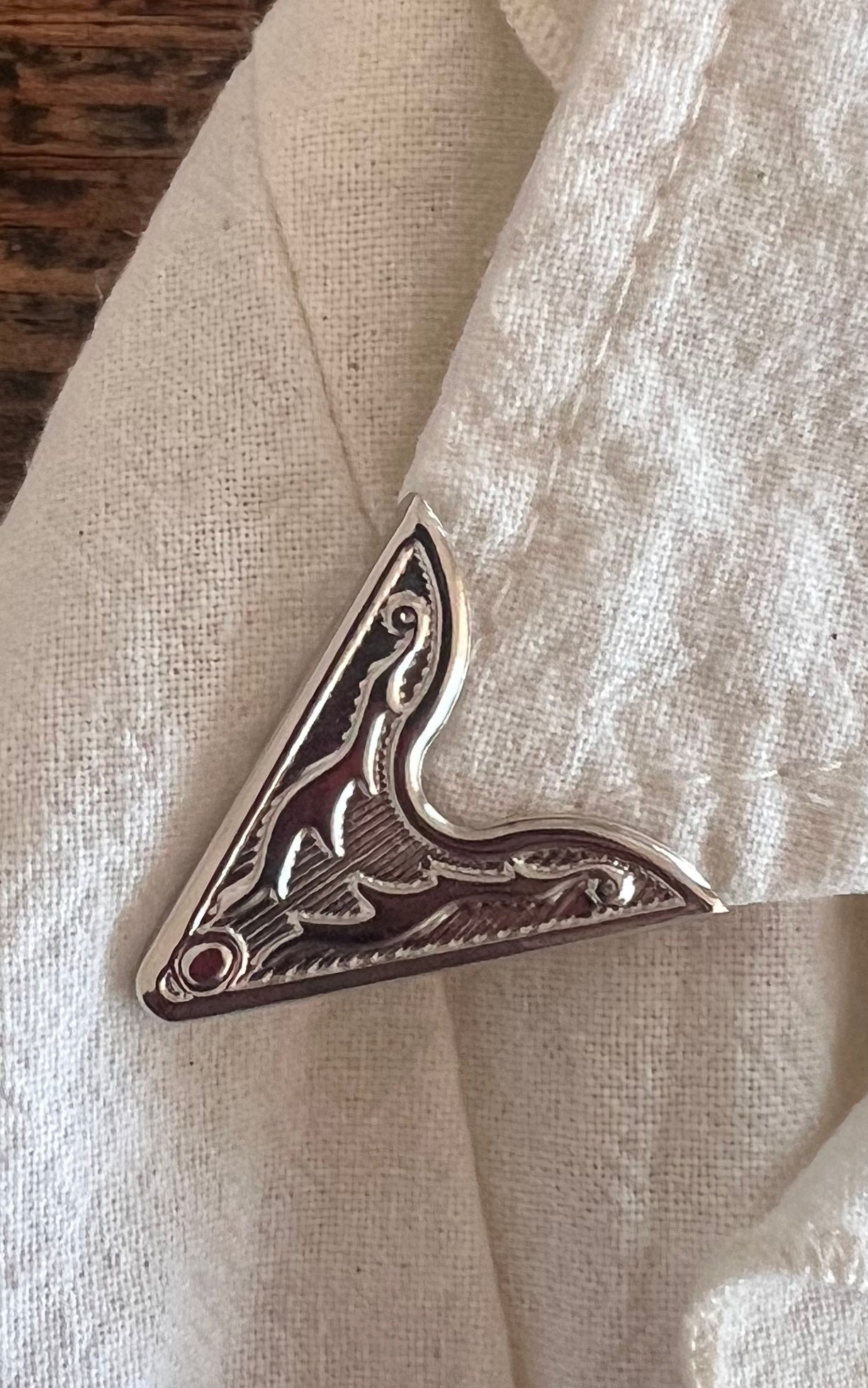 Vintage 70s Cowboy Blouse