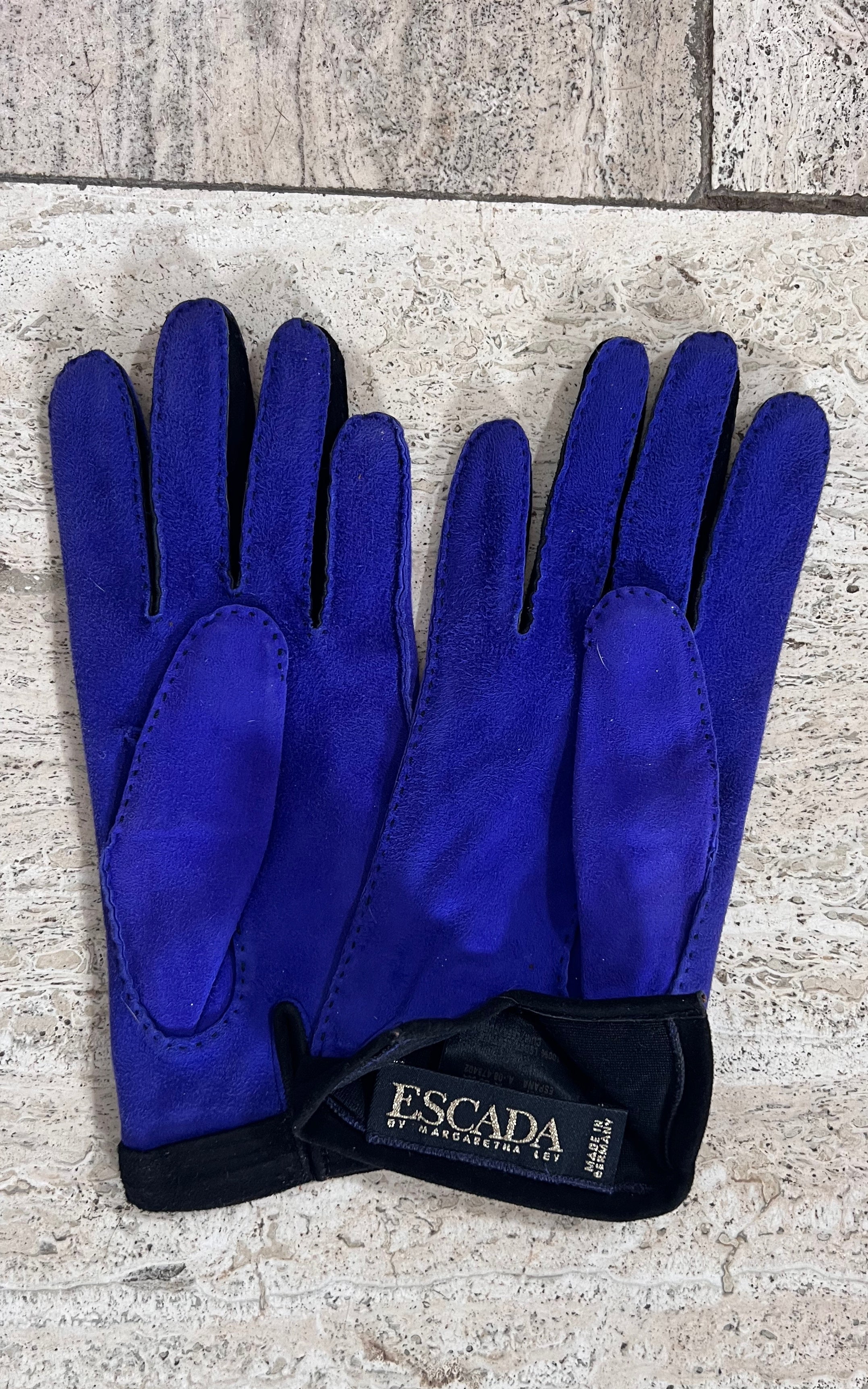 Vintage Escada Suede Gloves