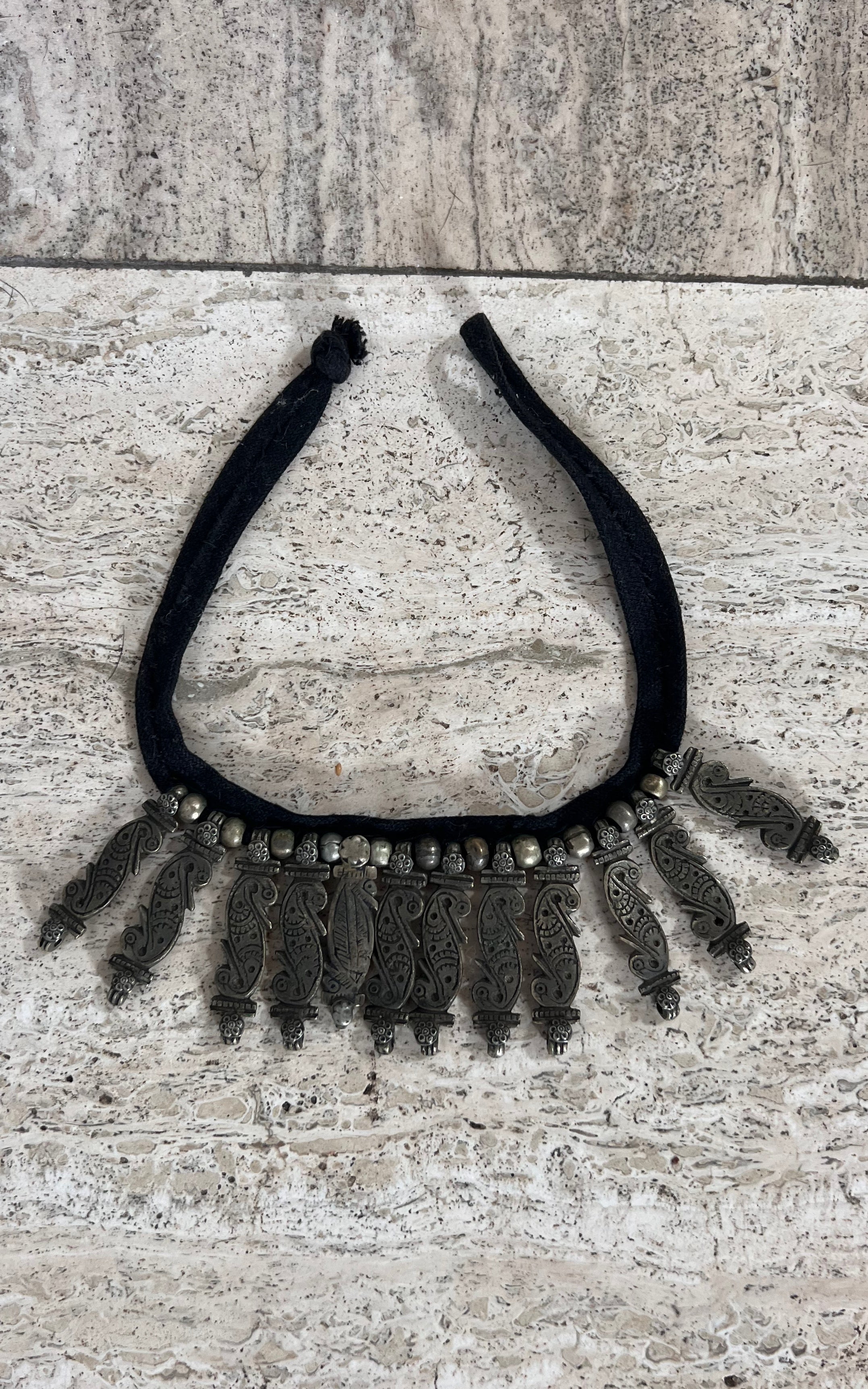 Vintage Afghan Chooker Necklace