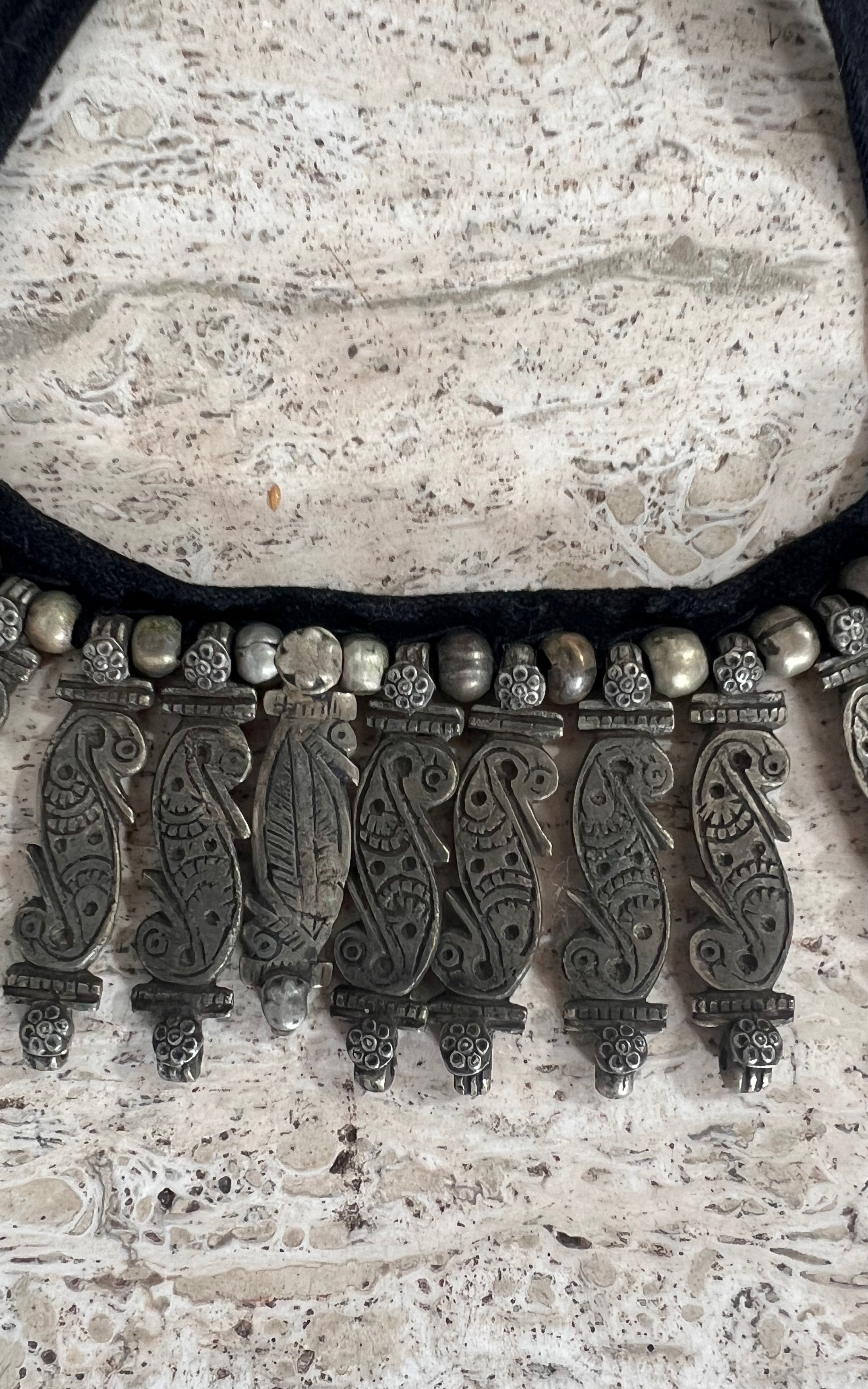 Vintage Afghan Chooker Necklace