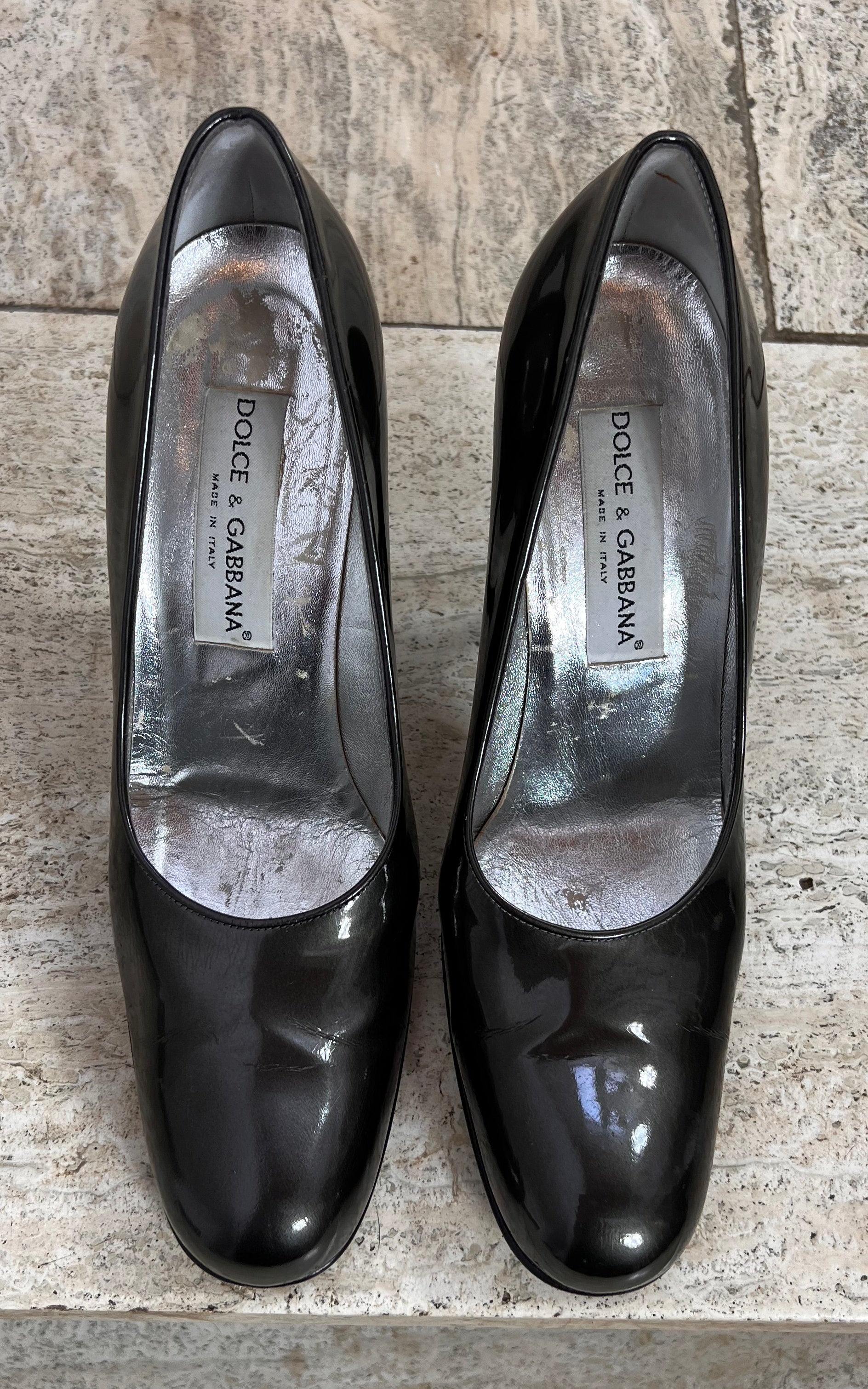 Vintage Patent Dolce & Gabbana Heels 39