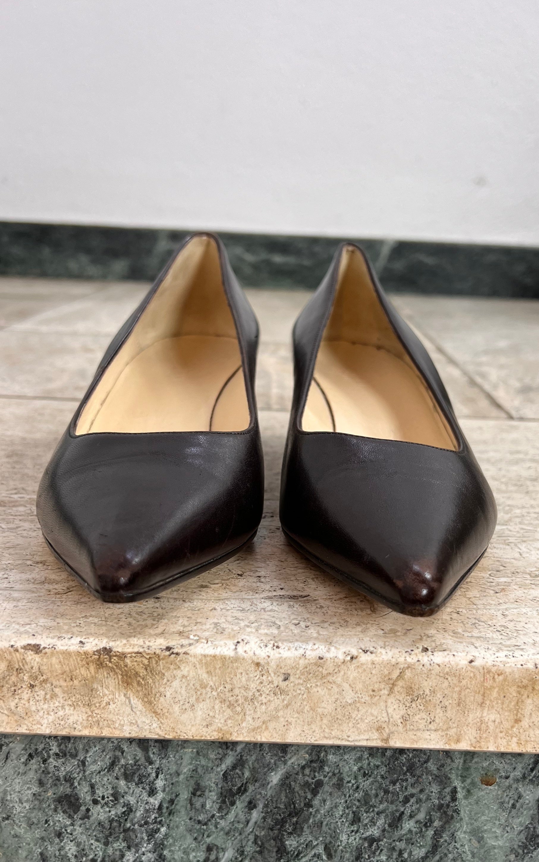 Vintage Tom Ford for Gucci Darkbrown Kittenheel 38