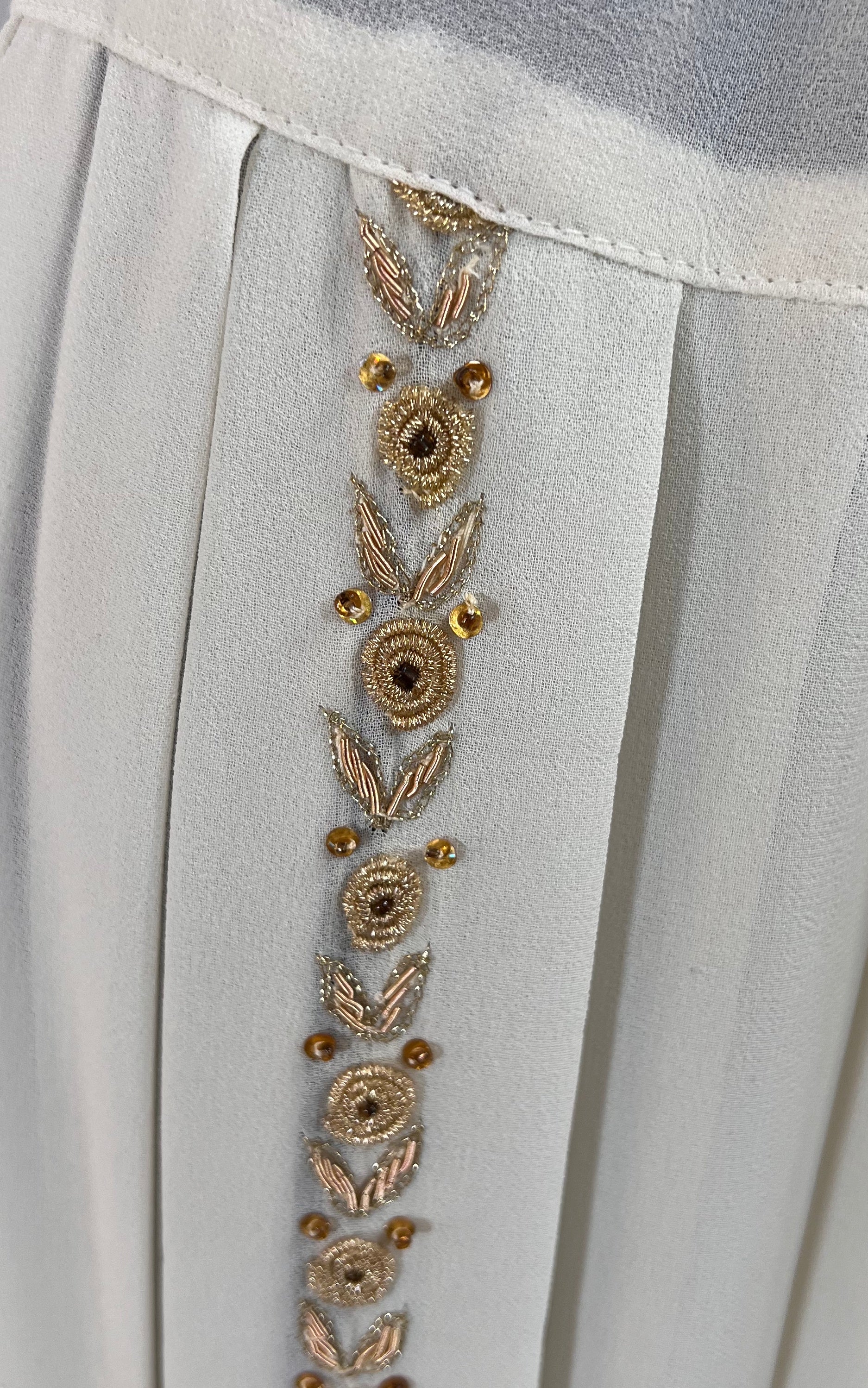 Vintage Orient Silk Ballon Pants