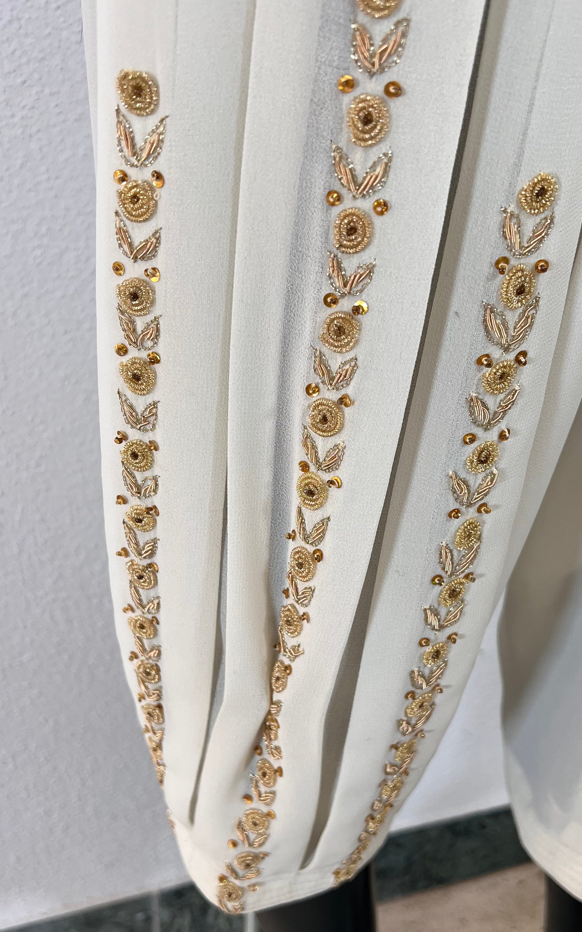 Vintage Orient Silk Ballon Pants