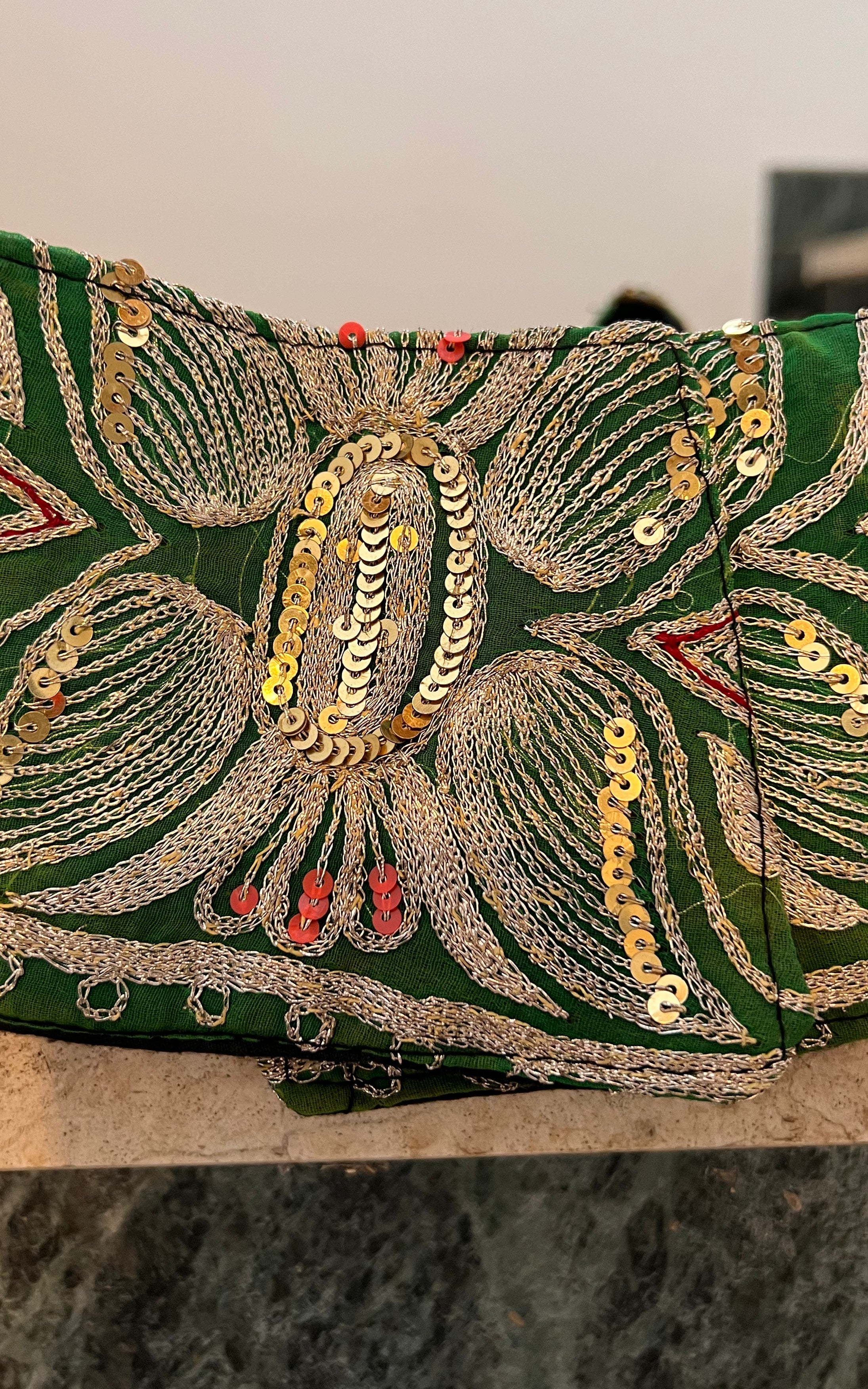 Vintage 70s Embroidery Belt
