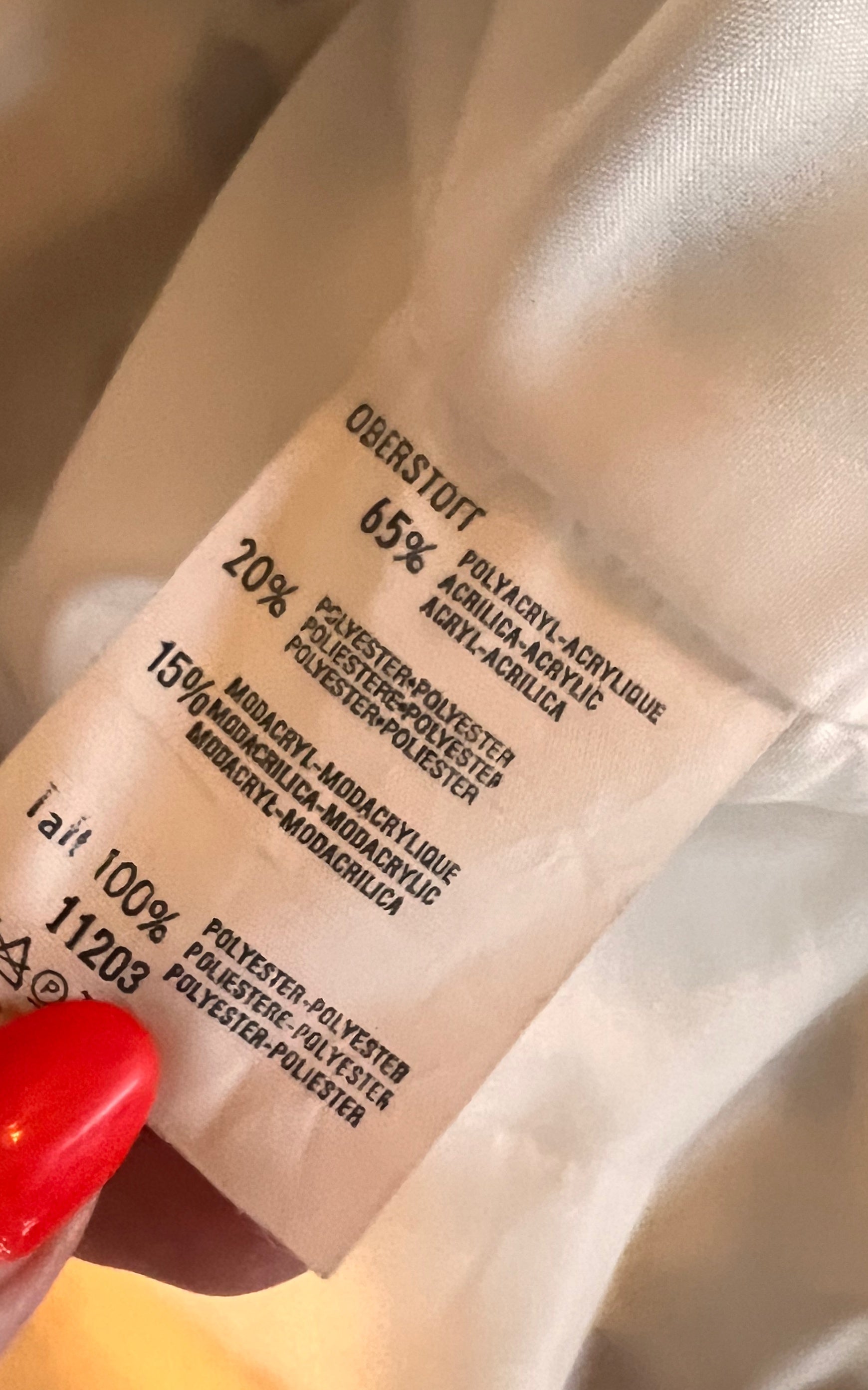 Vintage 90s Faux Fur Dalmatian Jacket