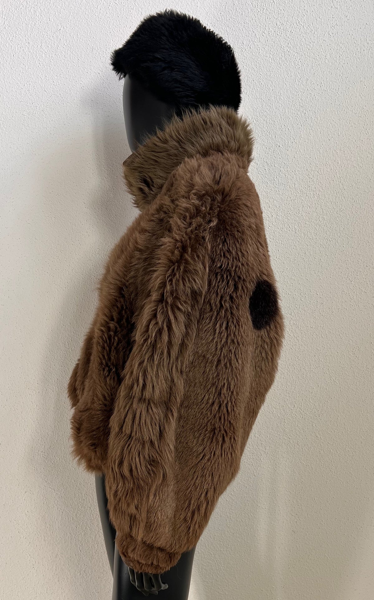 Reworked Curly Lamb Shearling Jacket