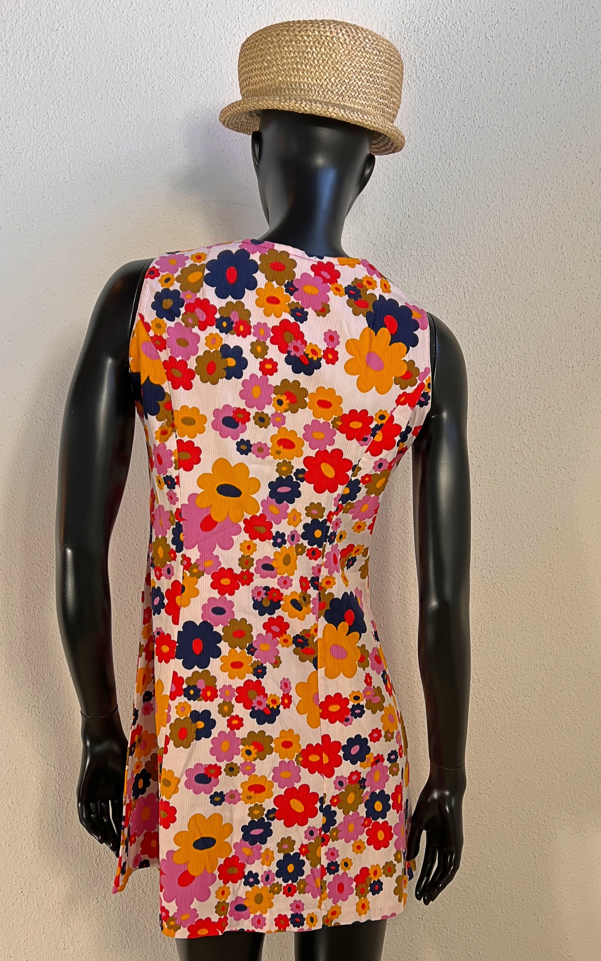 Vintage 60s Flower Dress