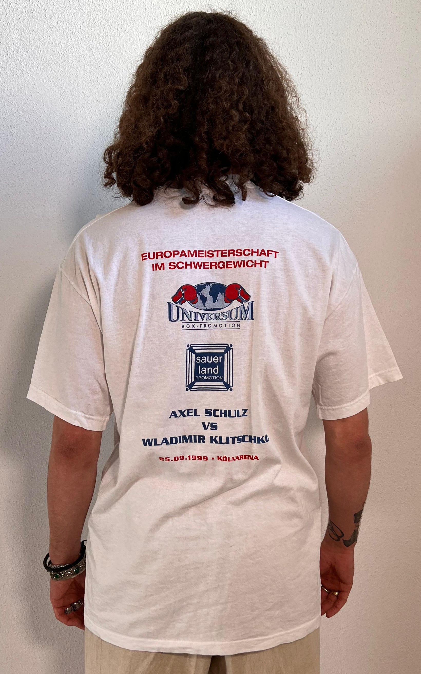 Vintage 1999 Boxing Championship Tee Wladimir Klitschko