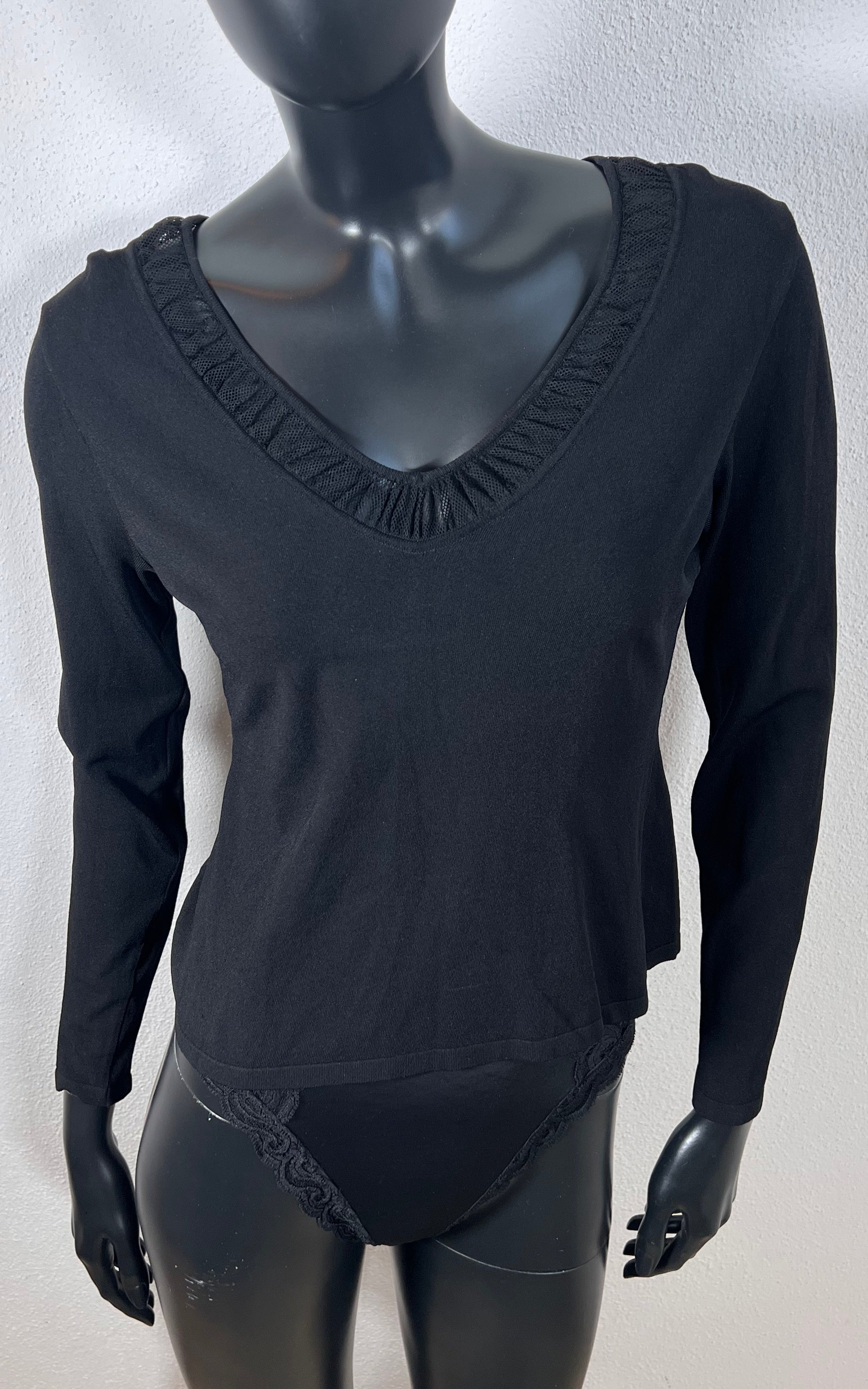 Vintage 90s Versace Couture Knit Shirt