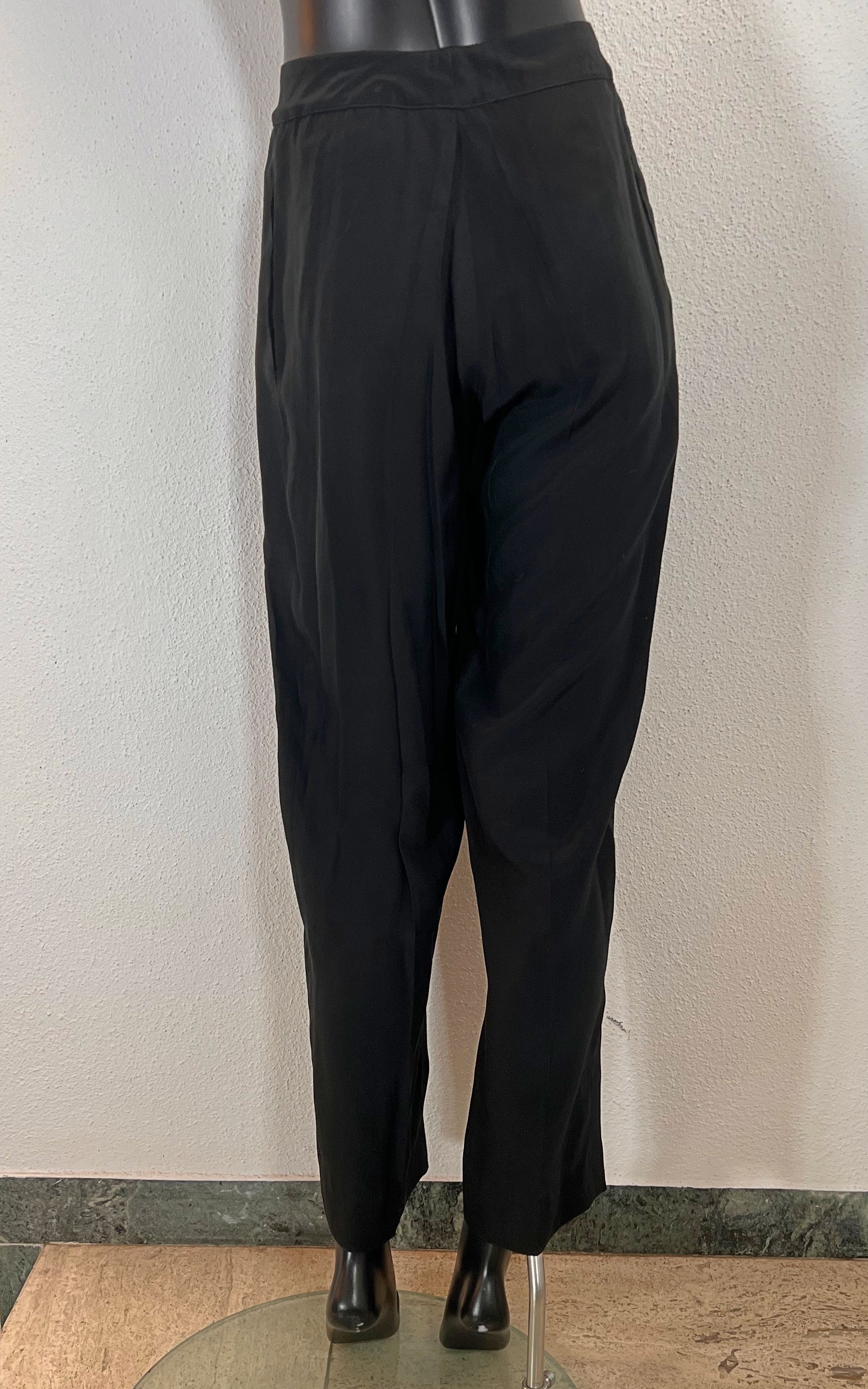 Pantaloni di seta vintage Saks Fifth Avenue