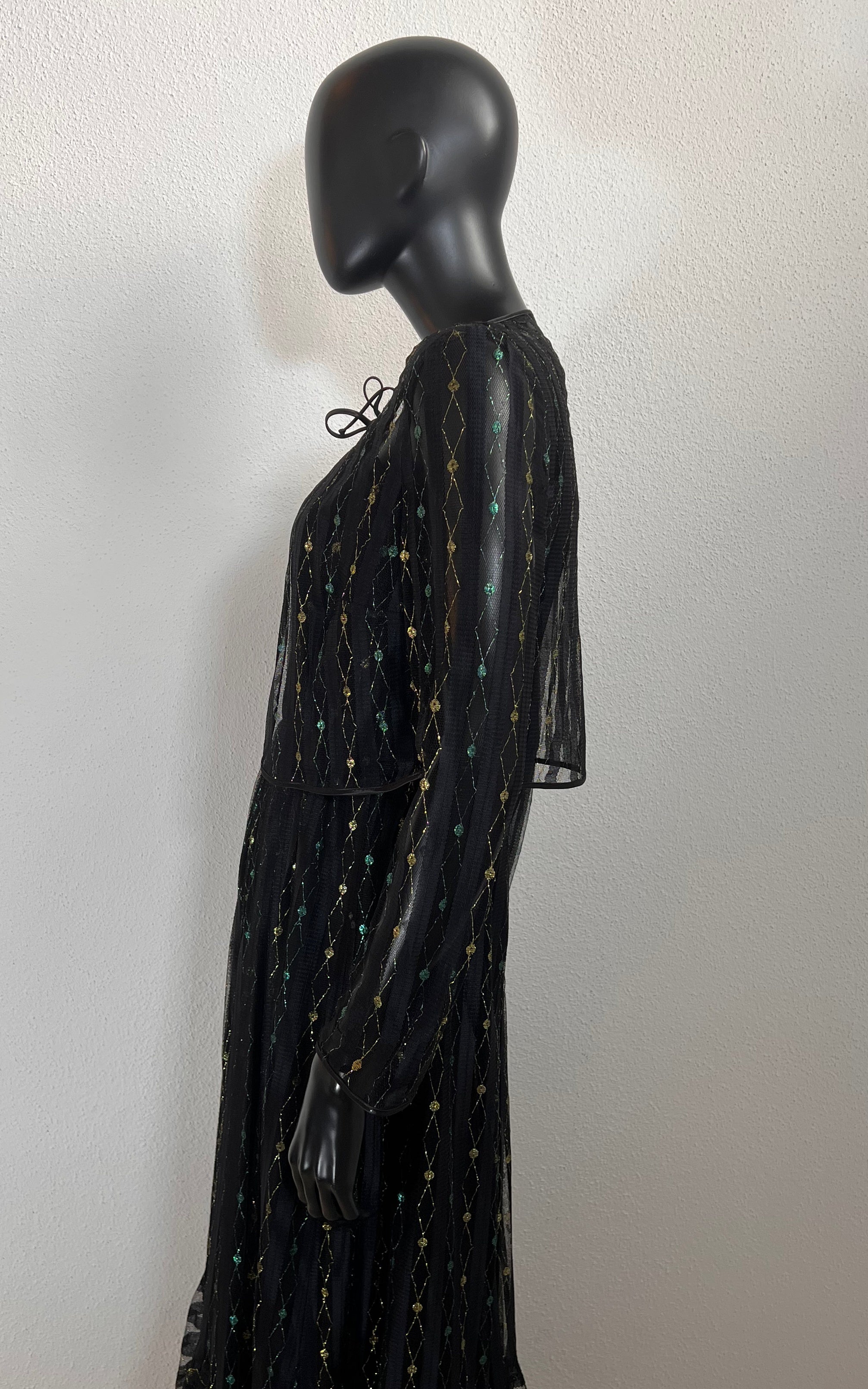 Vintage 70s Bolero Dress