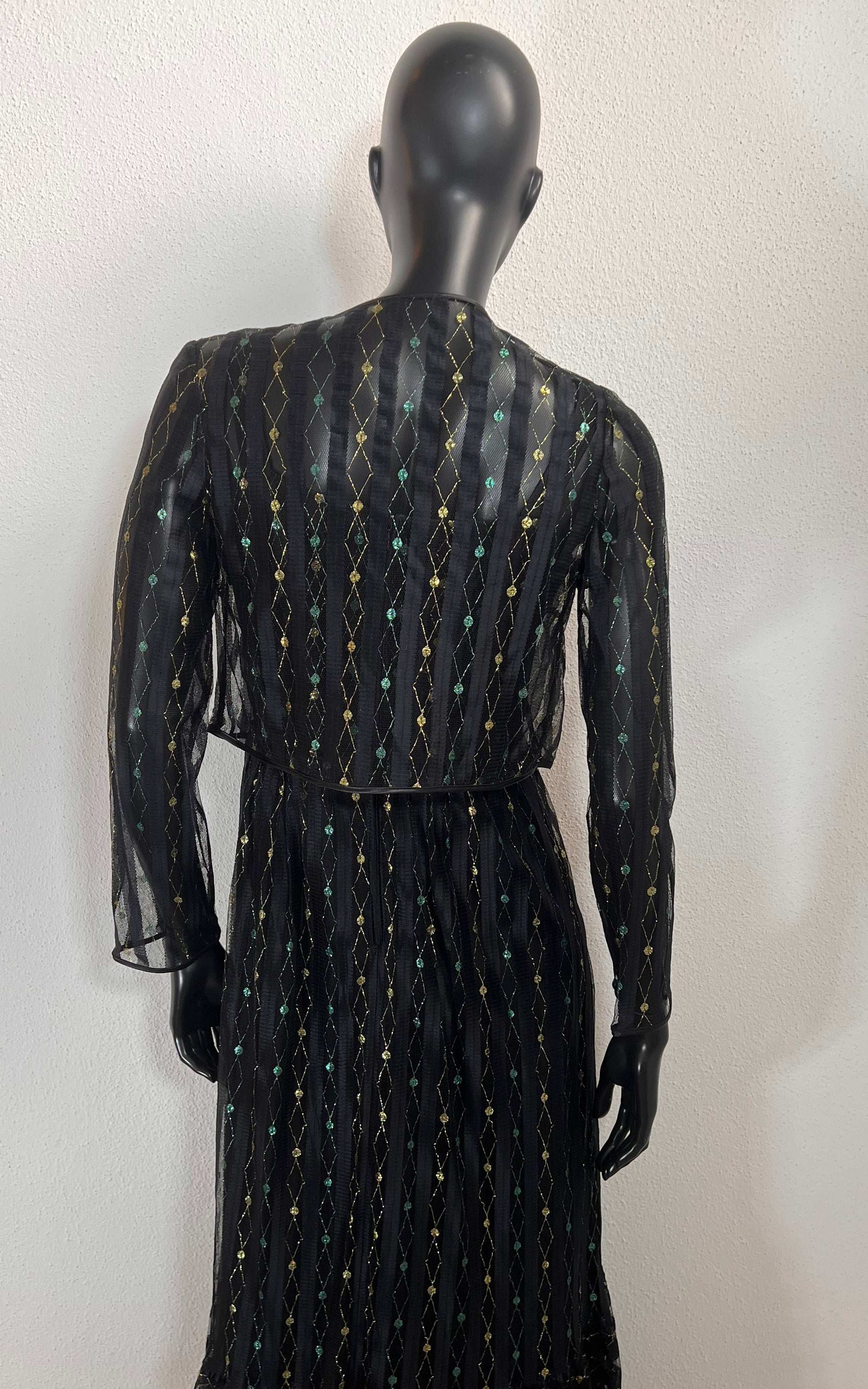 Vintage 70s Bolero Dress
