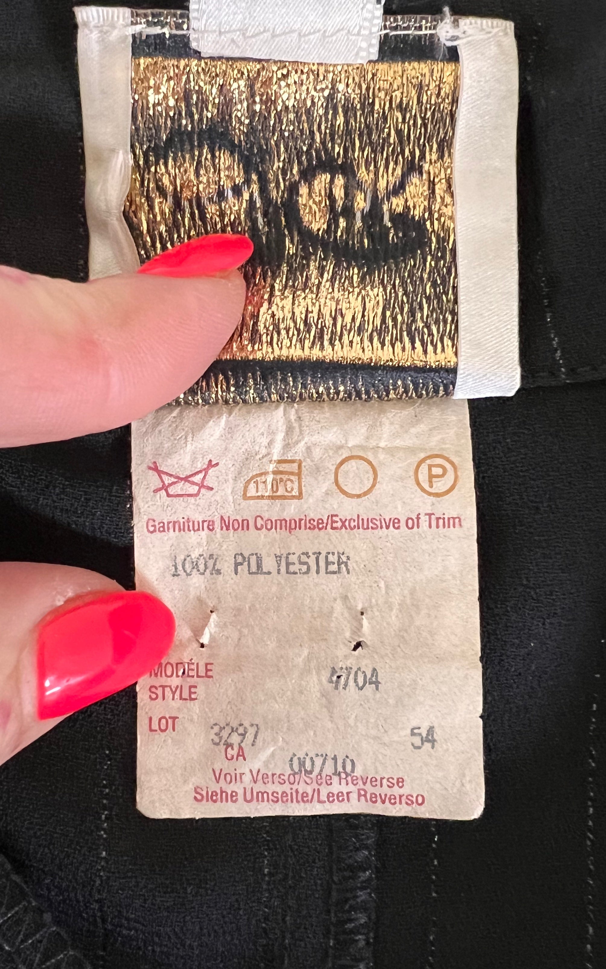 Vintage 90s Joseph Ribkoff Pinstripe Playsuit