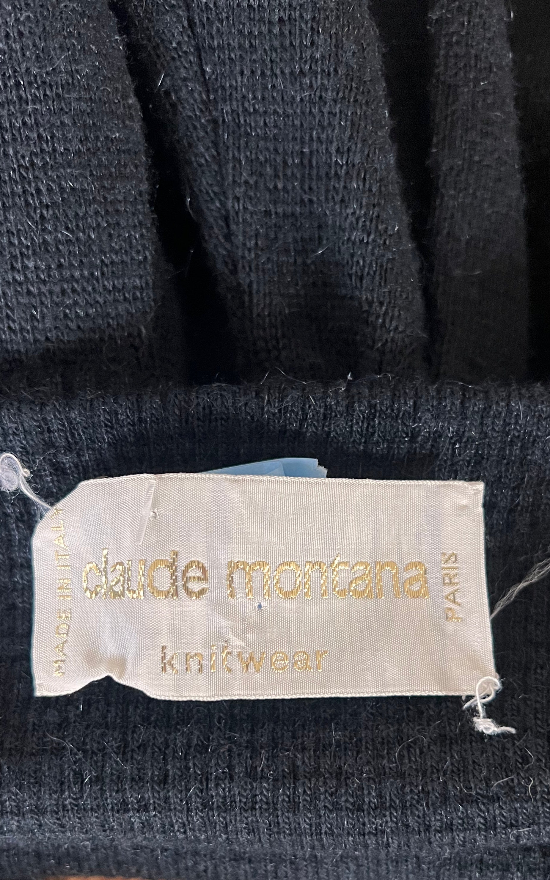 Early Vintage Claude Montana Wool Pants