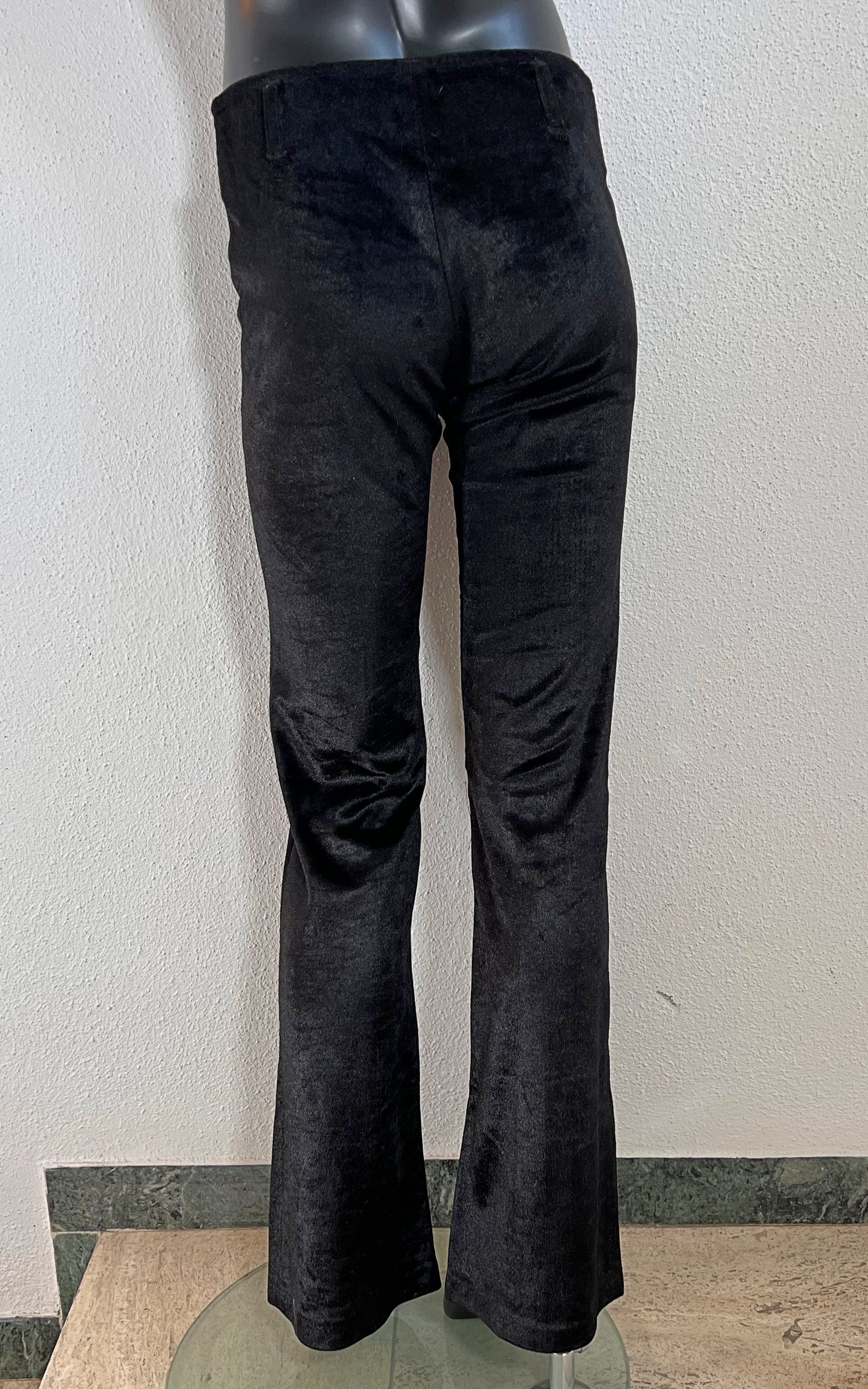 Vintage 90s Velvet Low Waist Pant