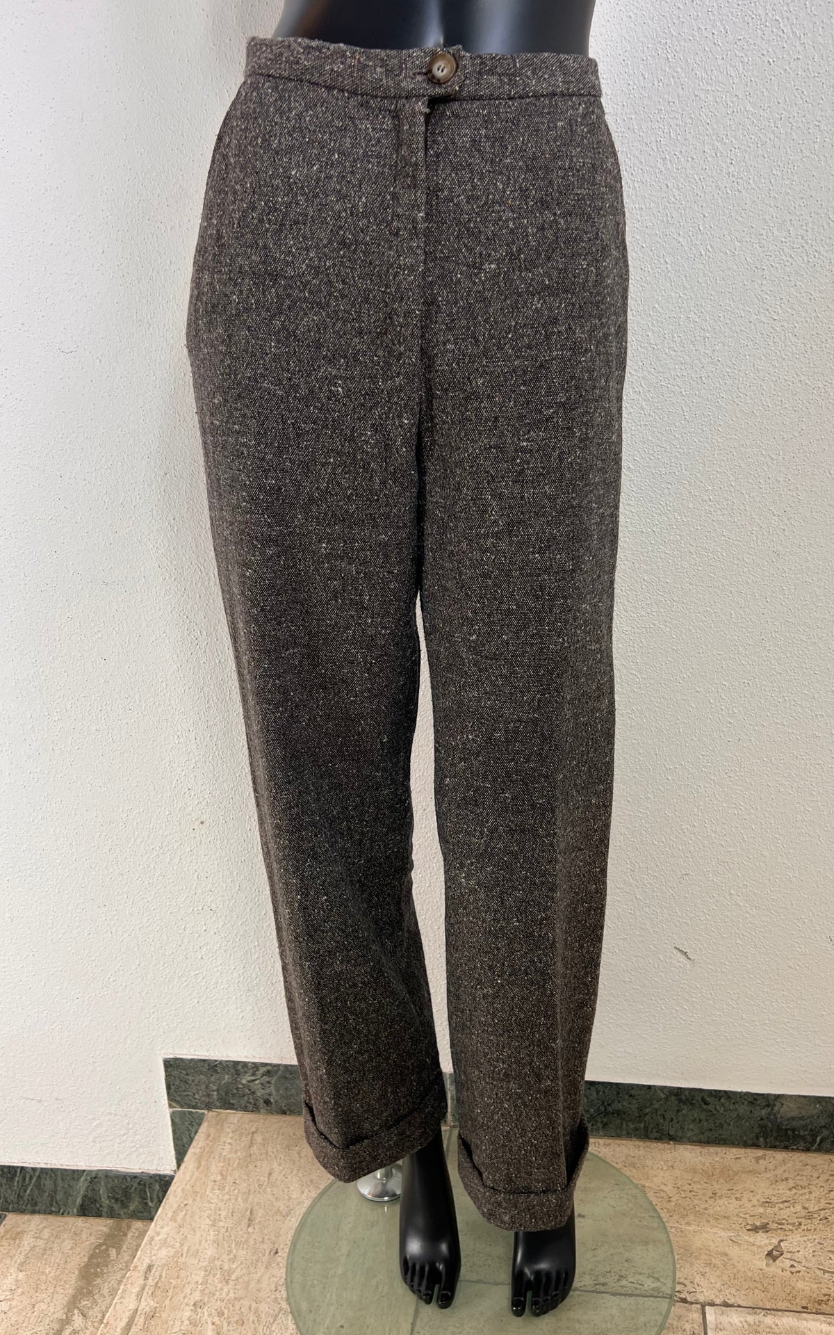 Vintage Tailor-Made Wool Trousers