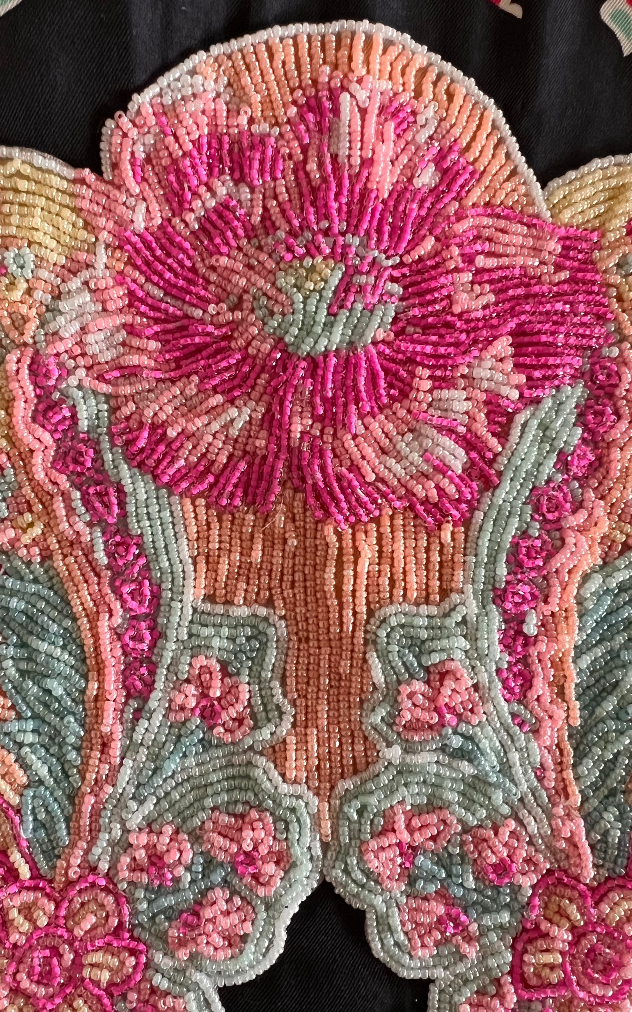 Vintage Manoush Breaded Silk Top