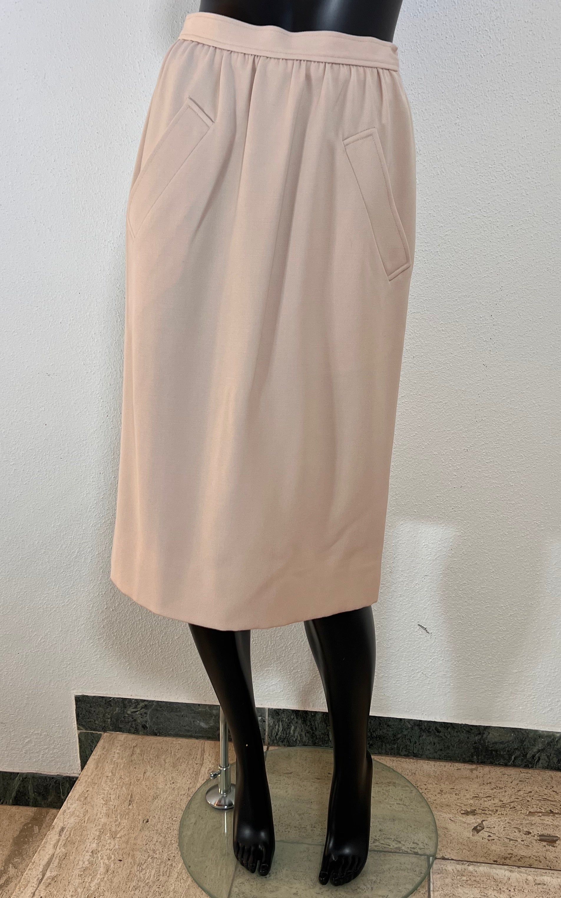 Vintage Yves Saint Laurent Pencil Skirt
