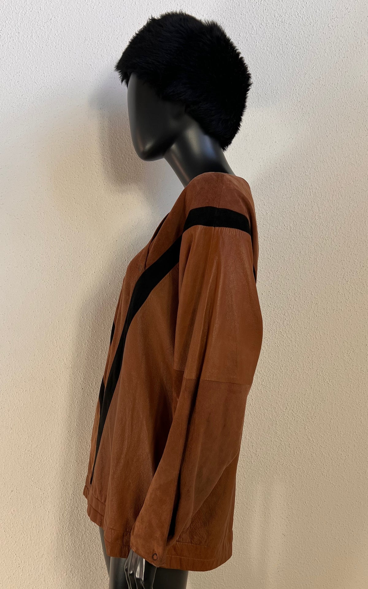 Vintage Zeiler Suede Leather Sweater