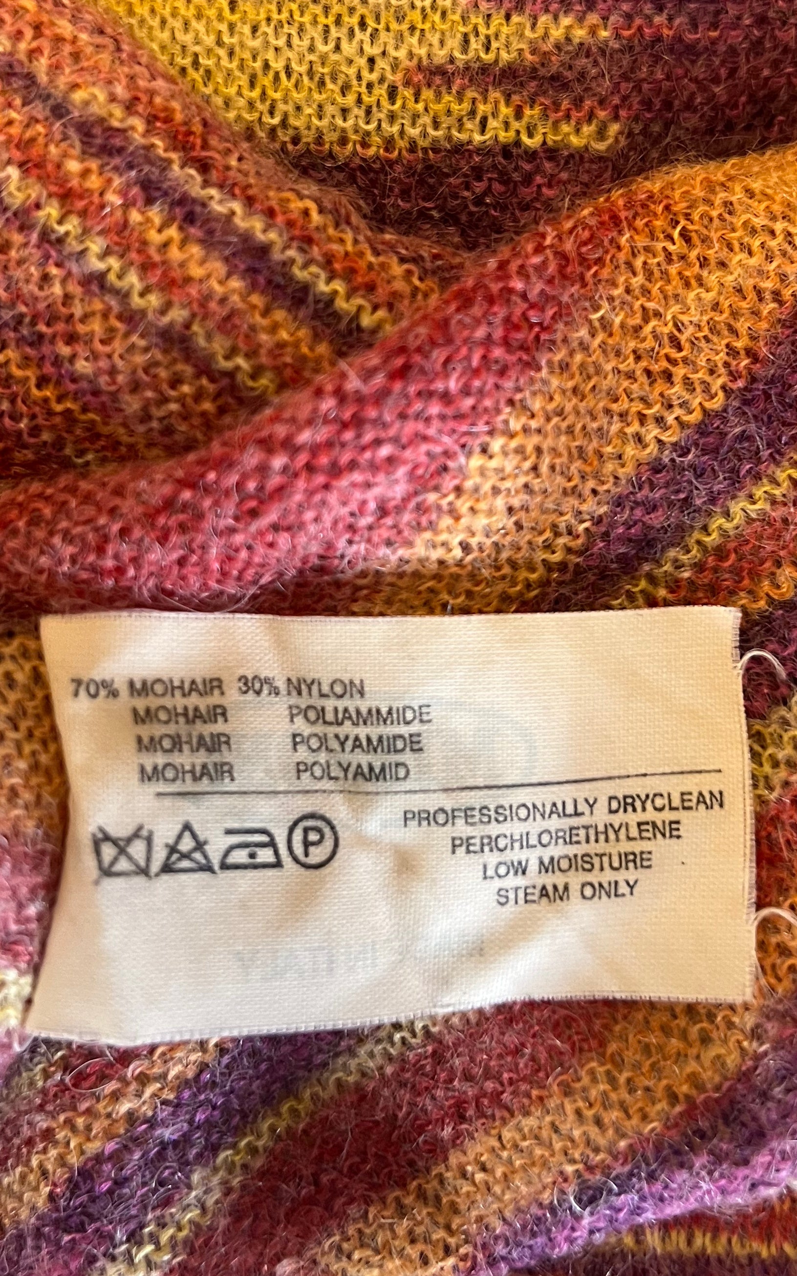 Vintage Missoni Roll Neck Jumper