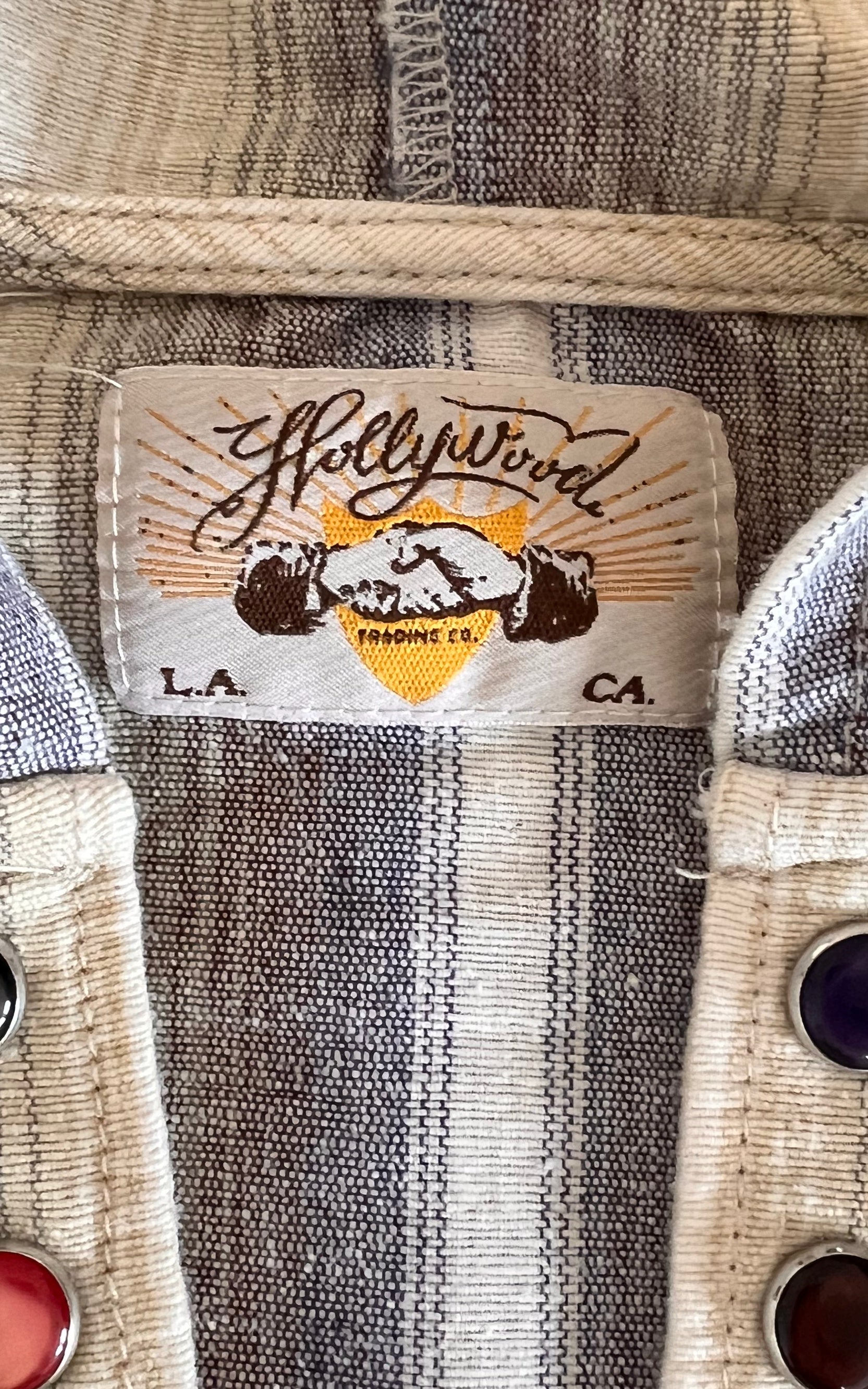 Vintage MENS 90s Hooded Shirt