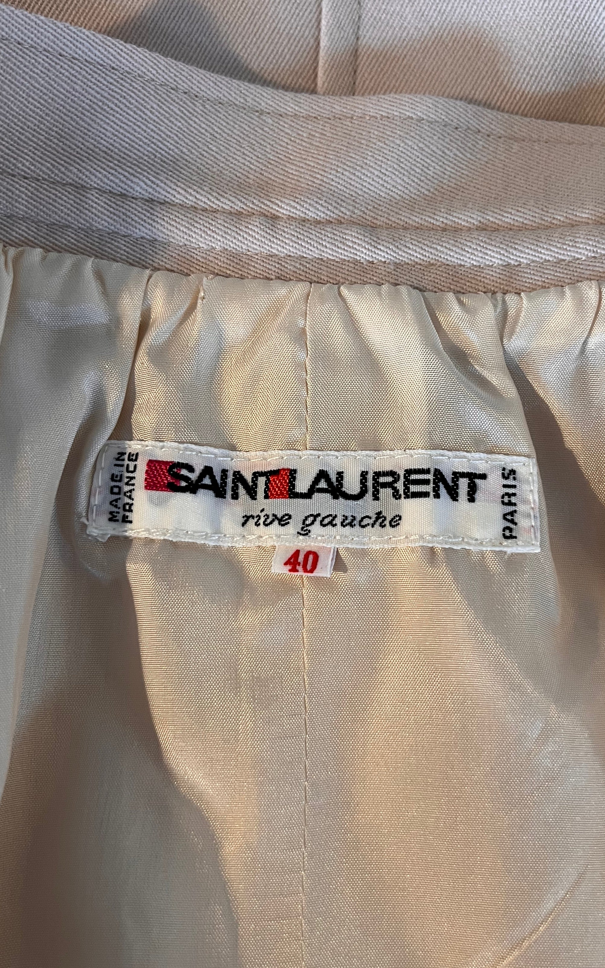Vintage Yves Saint Laurent Pencil Skirt
