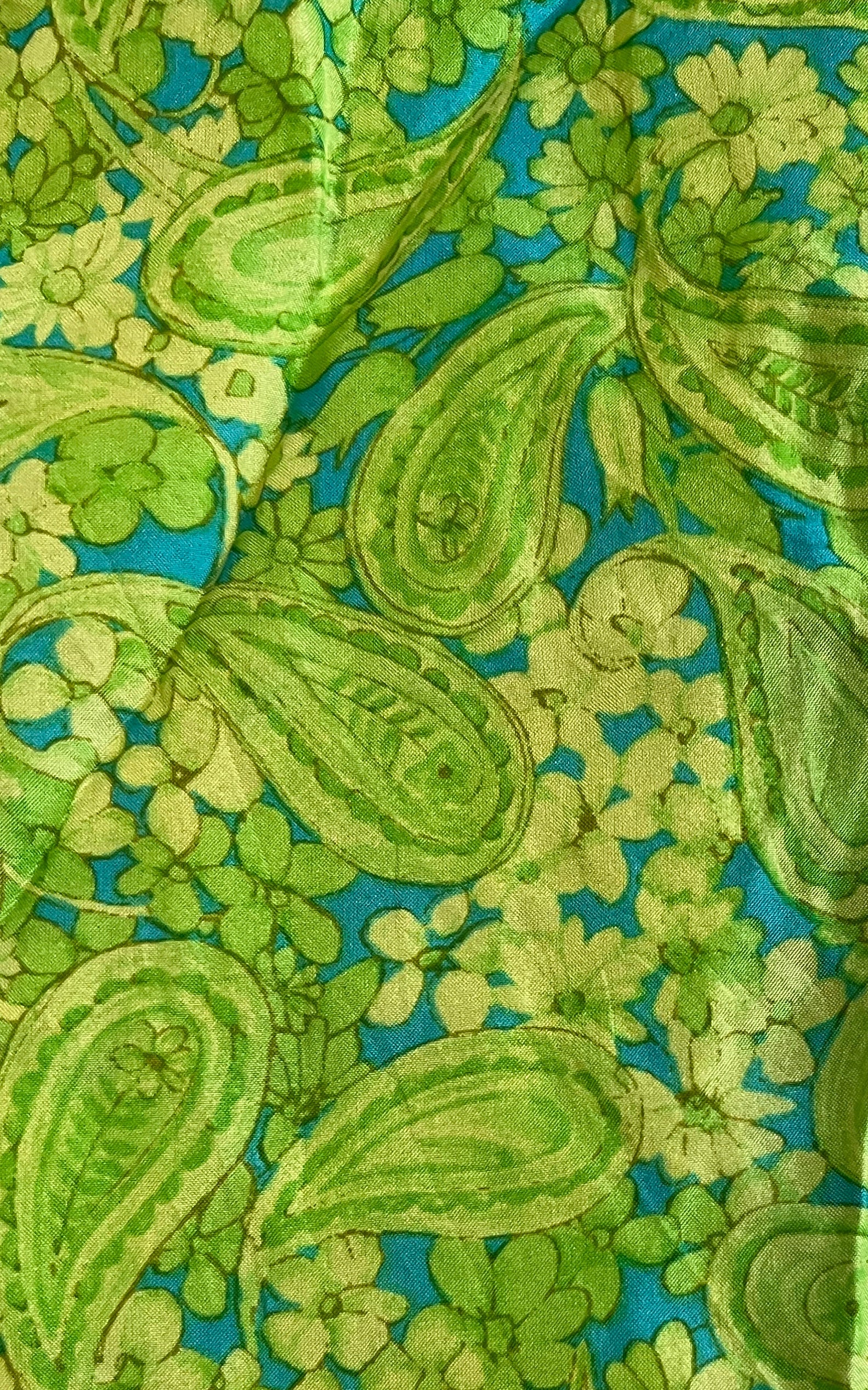 Vintage 70s Silk Blouse