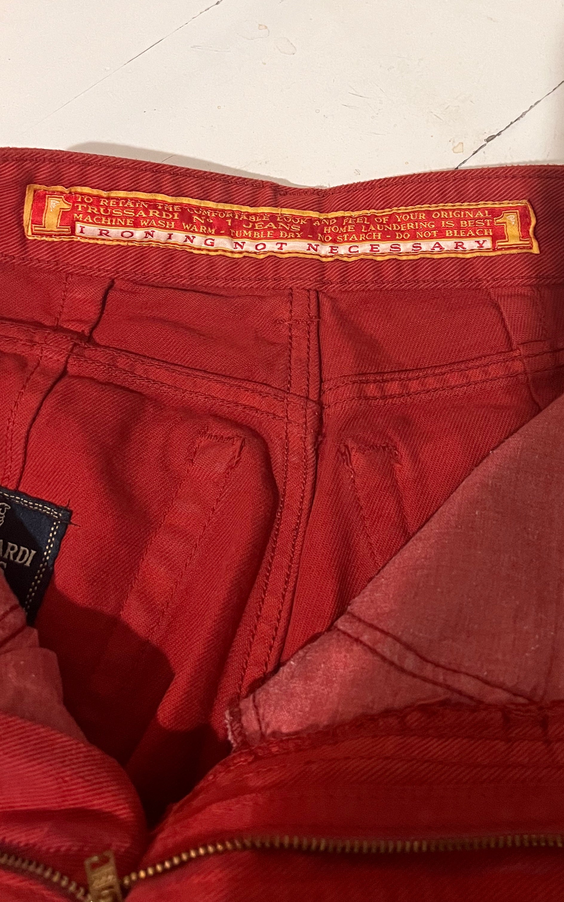 Vintage 90s Trussardi Highwaist Jeans