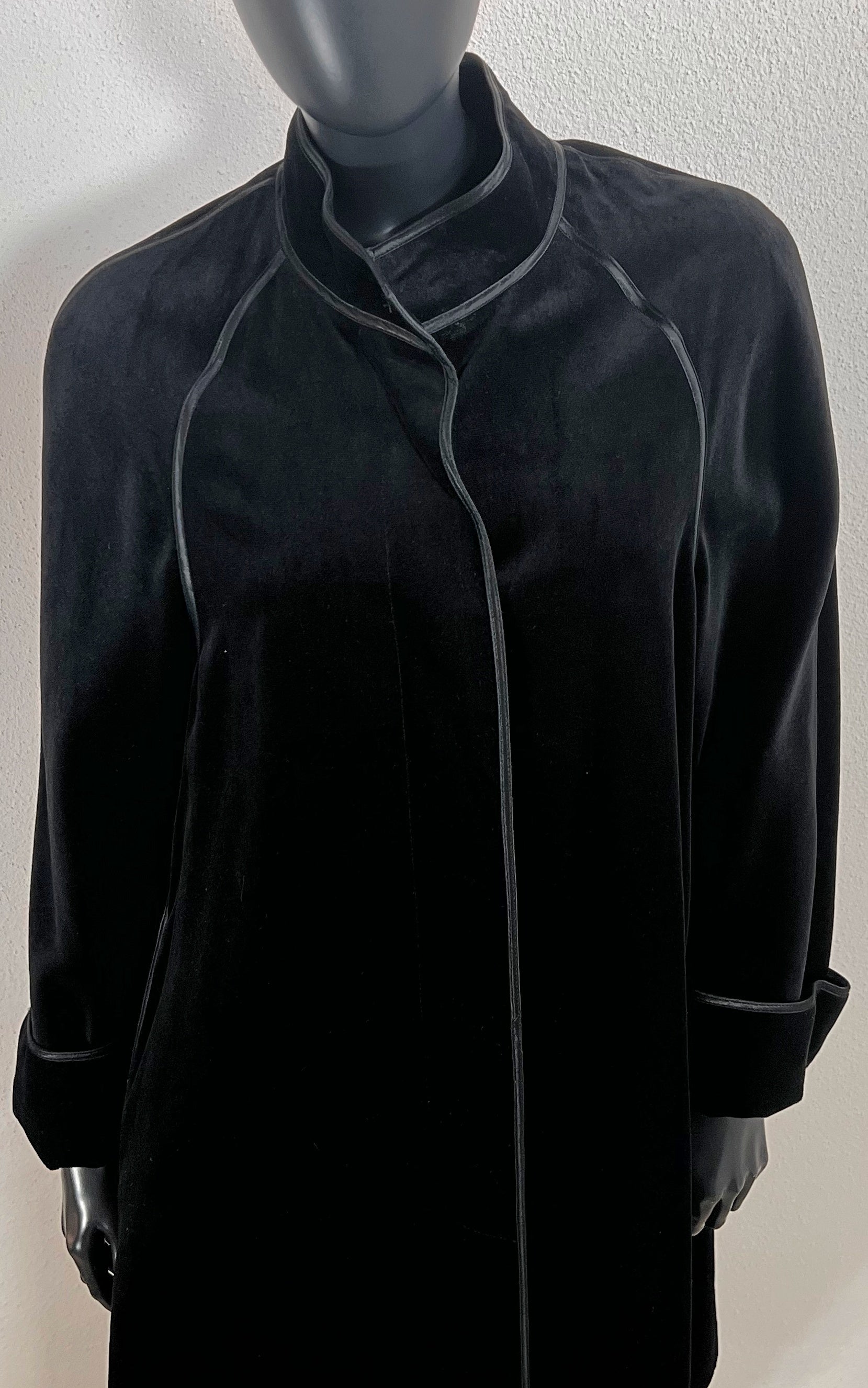 Vintage 70s Louis Feraud Velvet Coat