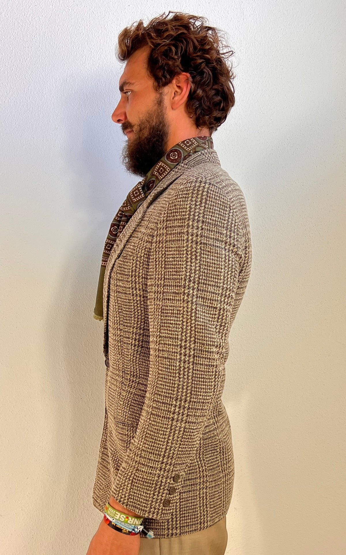 Vintage MENS Giorgio Armani Le Collezioni Checked Blazer