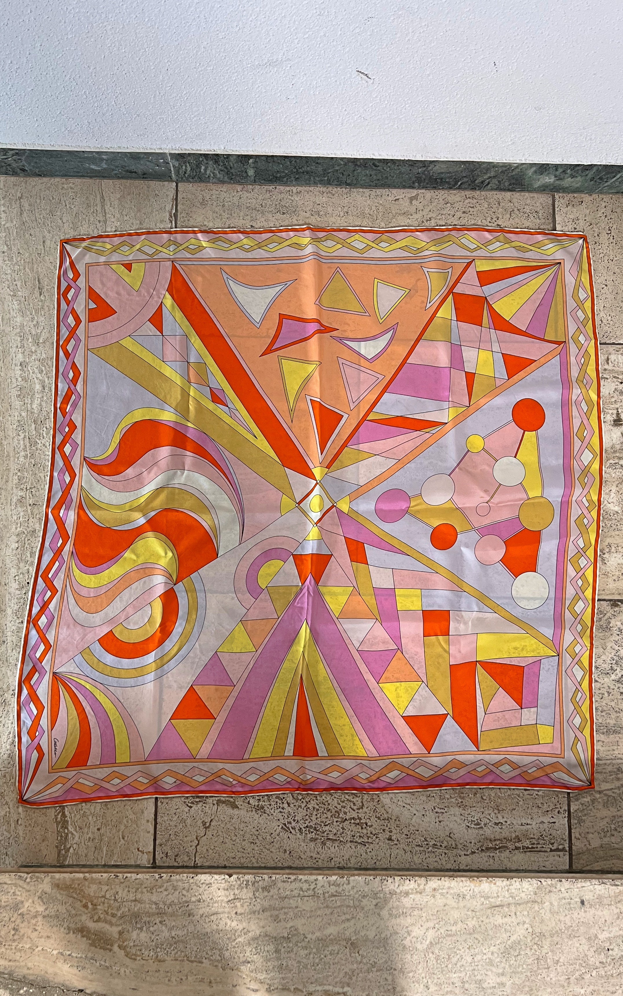 Vintage Codello Silk Foulard