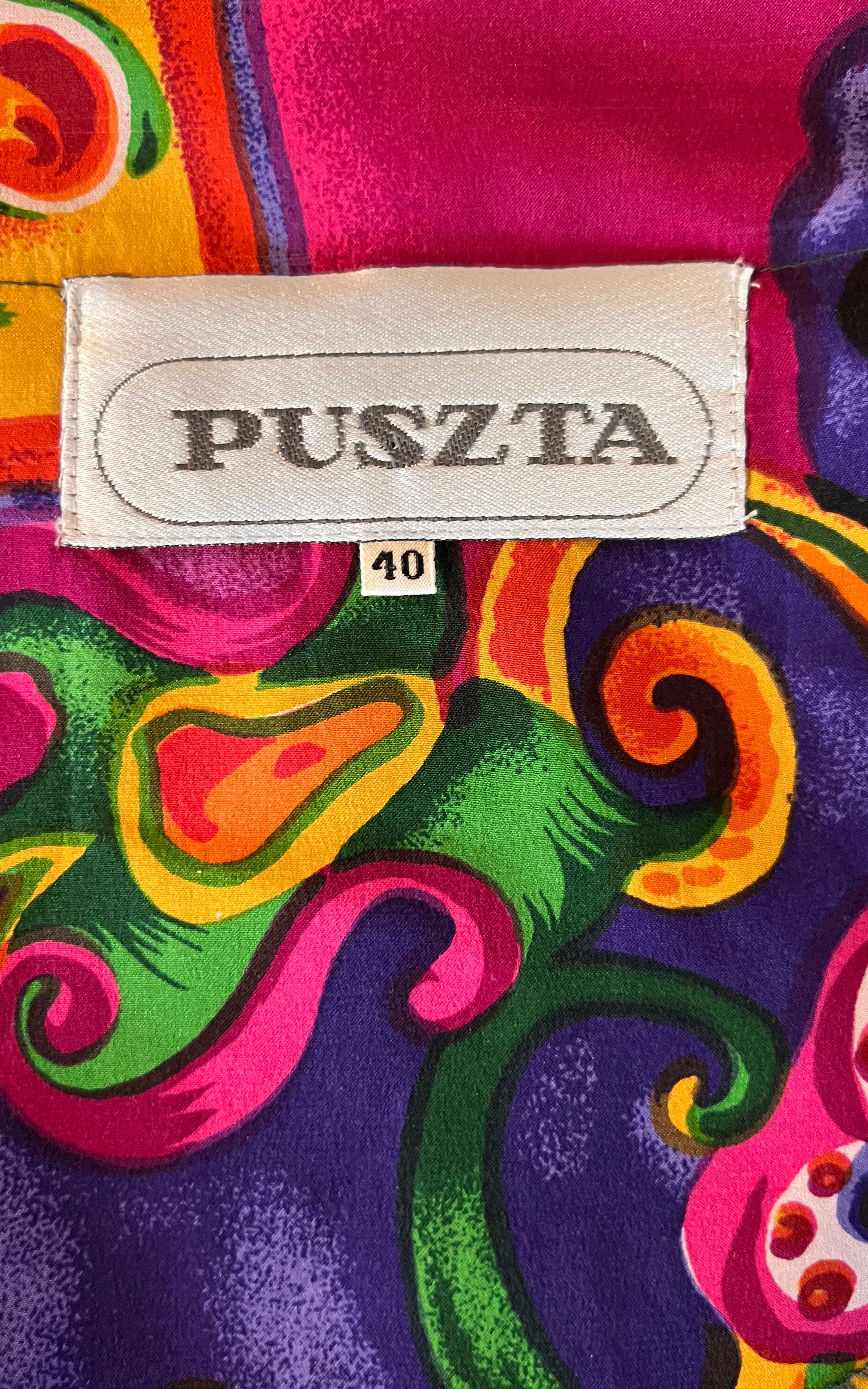 Vintage Puzta Silk Blouse