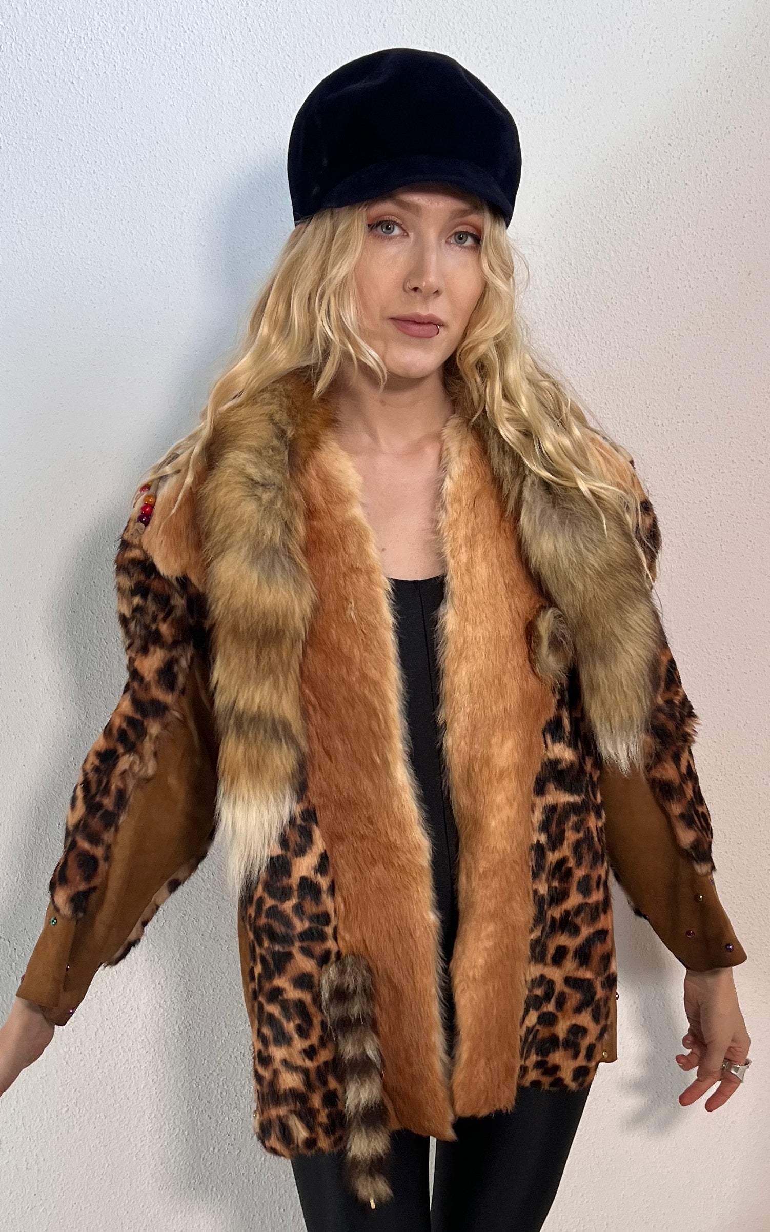 Vintage 80s Fur Jacket