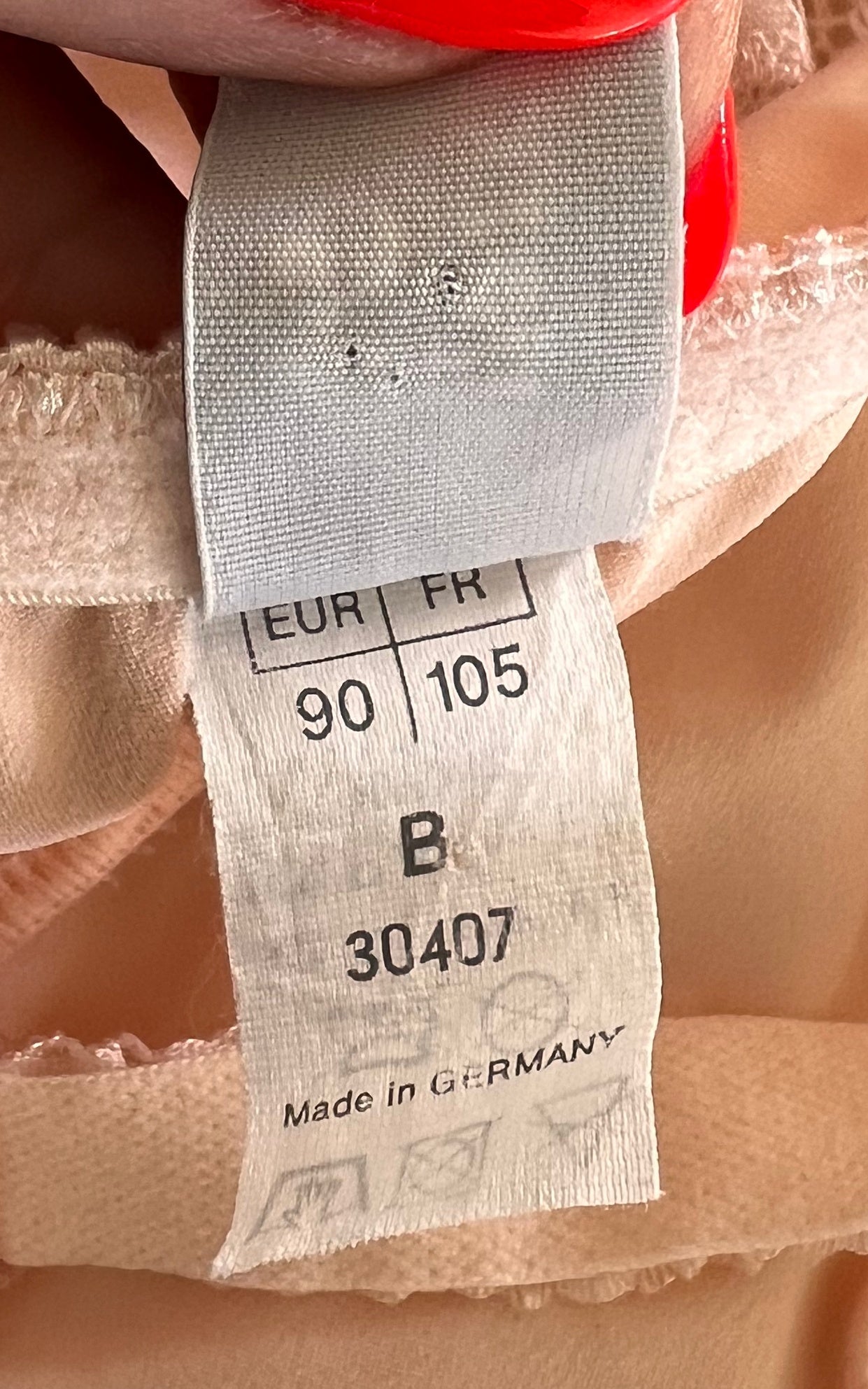 Vintage Excellent Lightpink Lace Body Suit