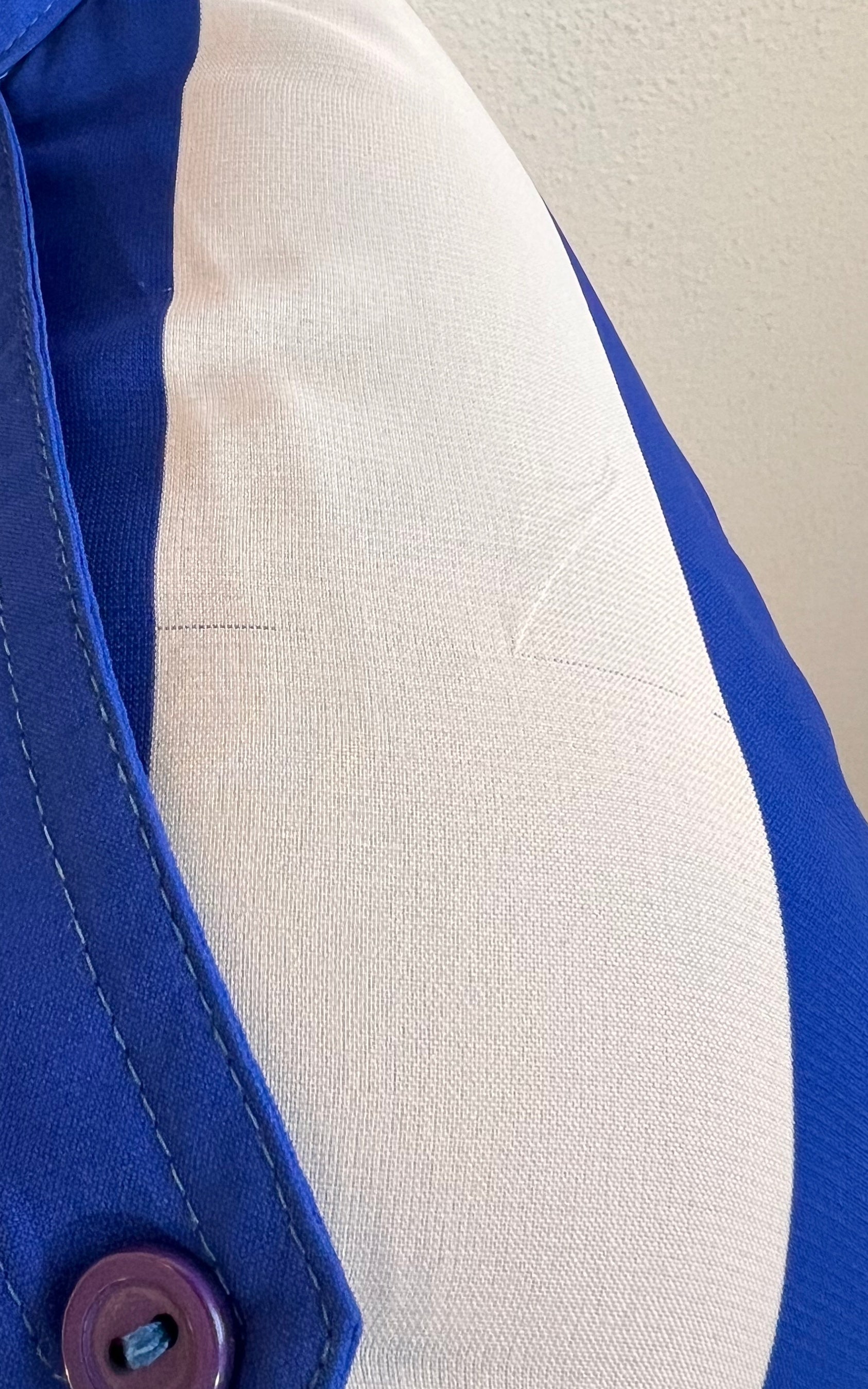 Vintage 90s Striped Blouse