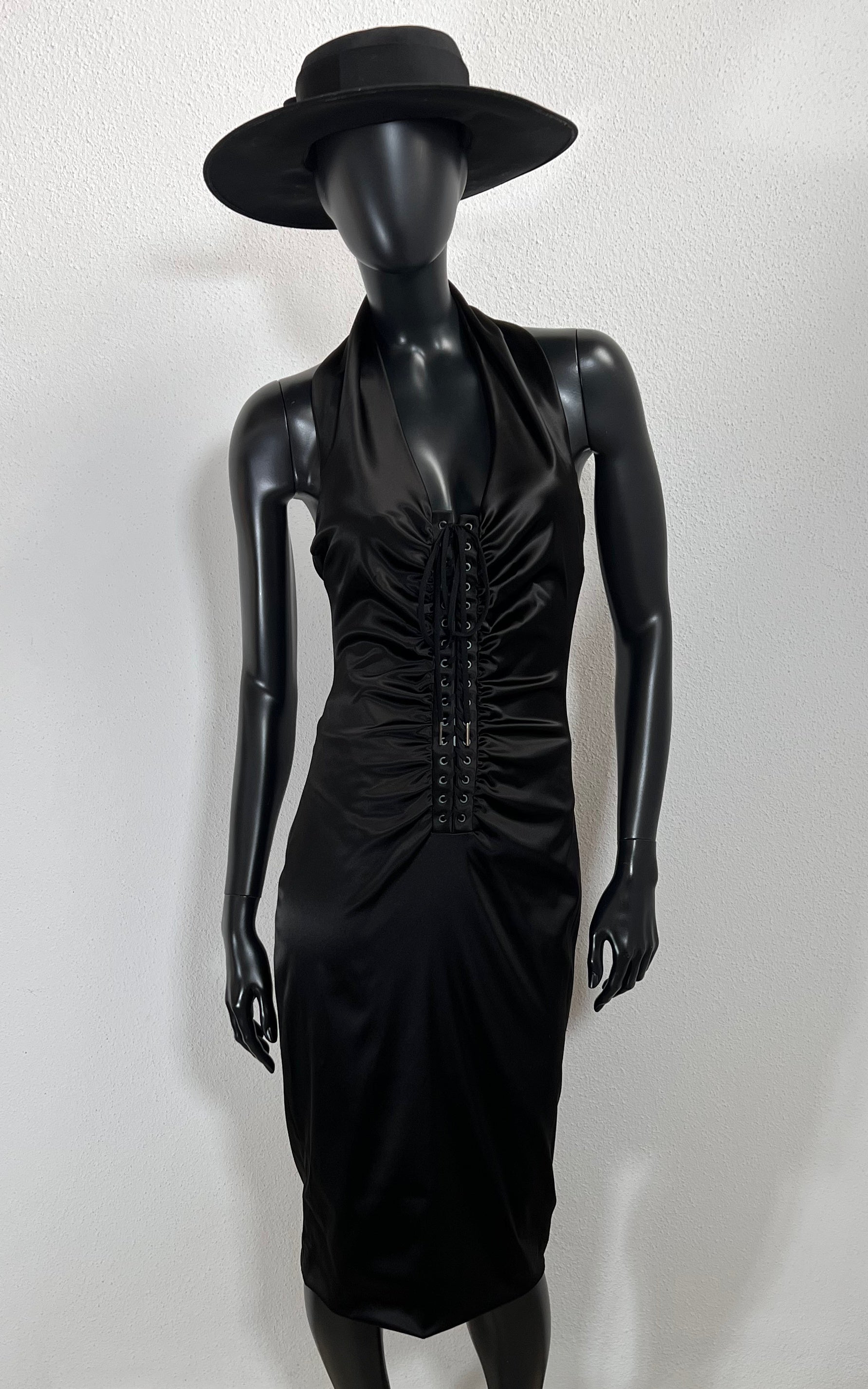 Vintage 90s Dolce & Gabbana Satin Dress