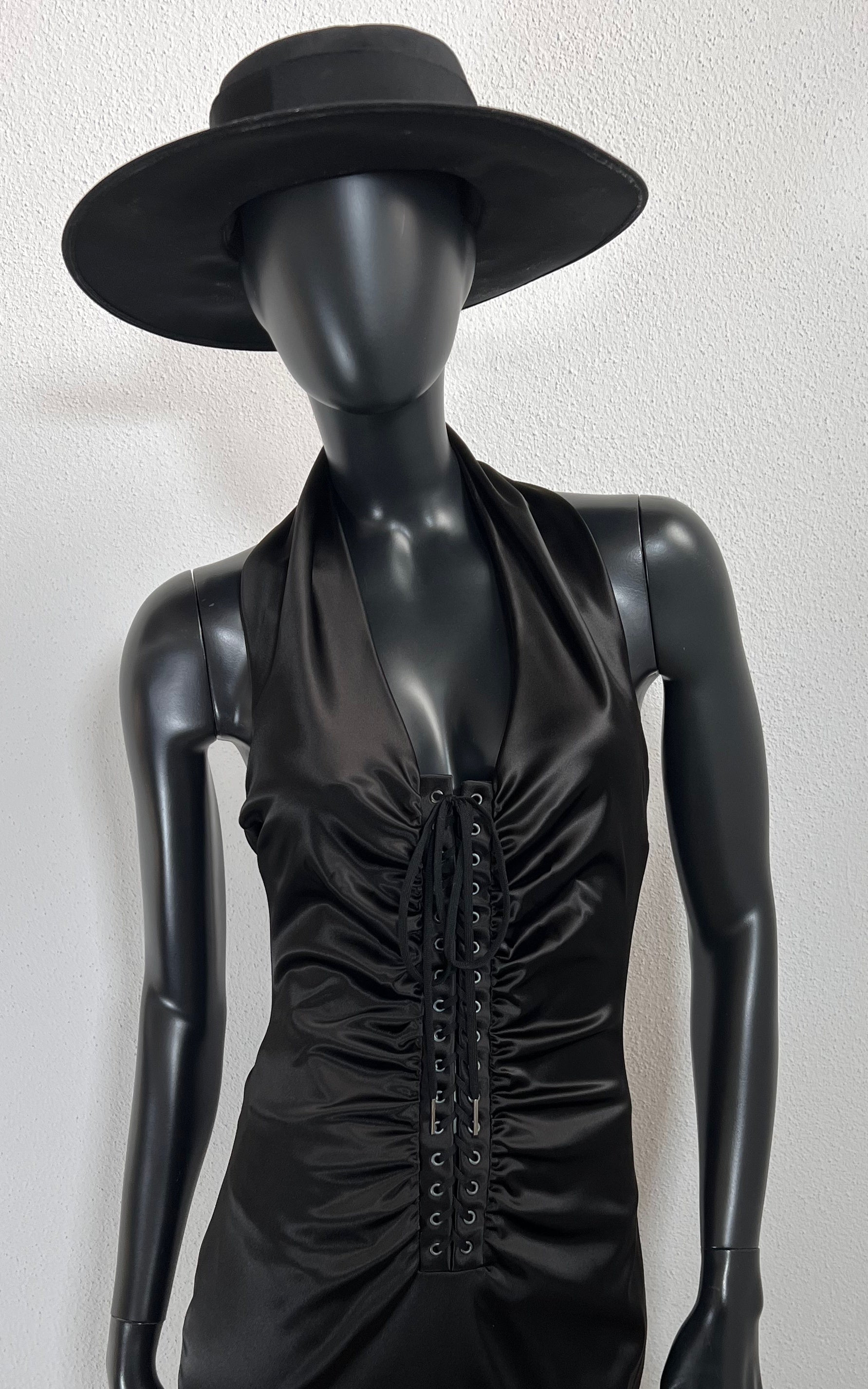 Vintage 90s Dolce & Gabbana Satin Dress