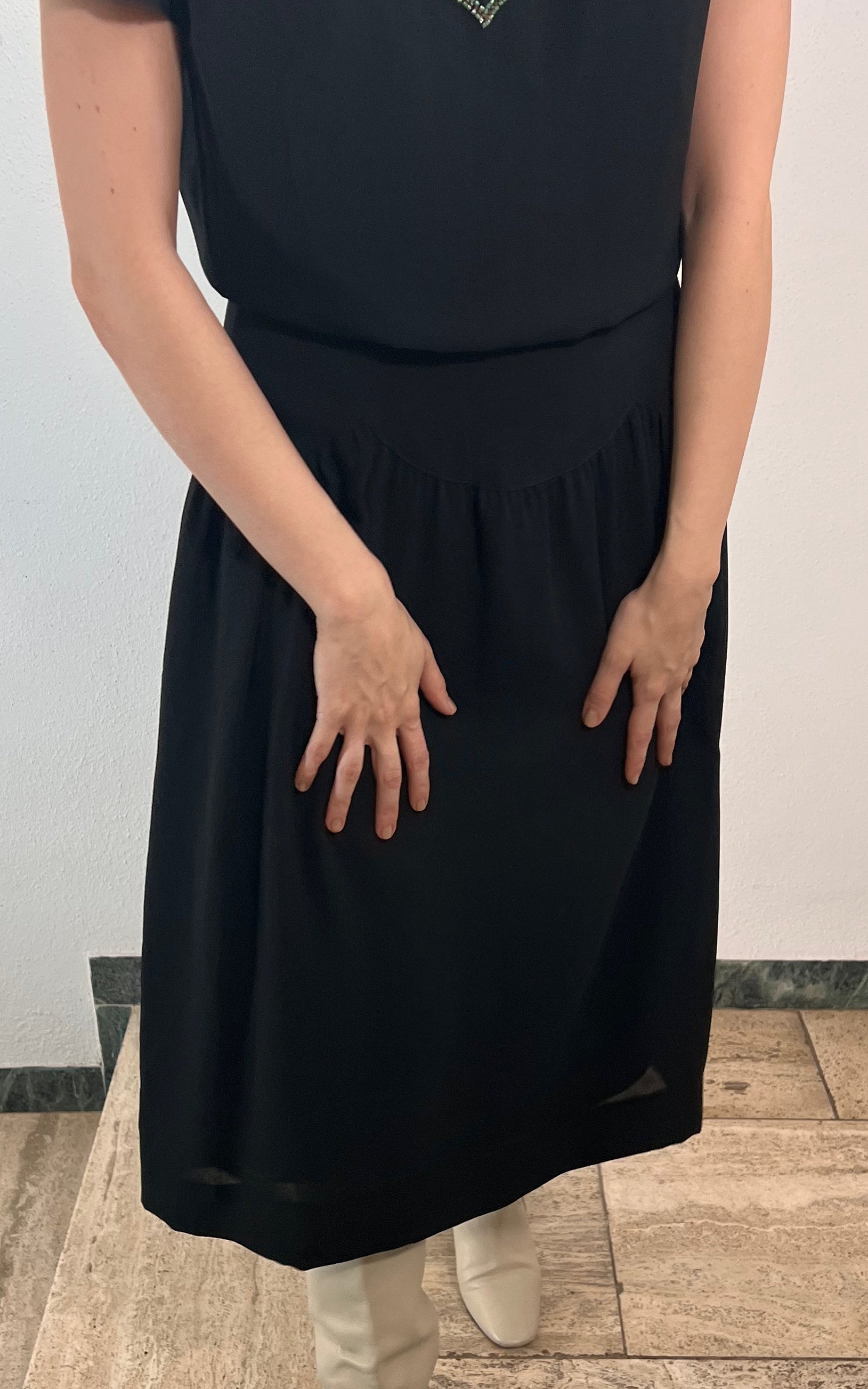 Vintage Yvette Paris Sequin Dress