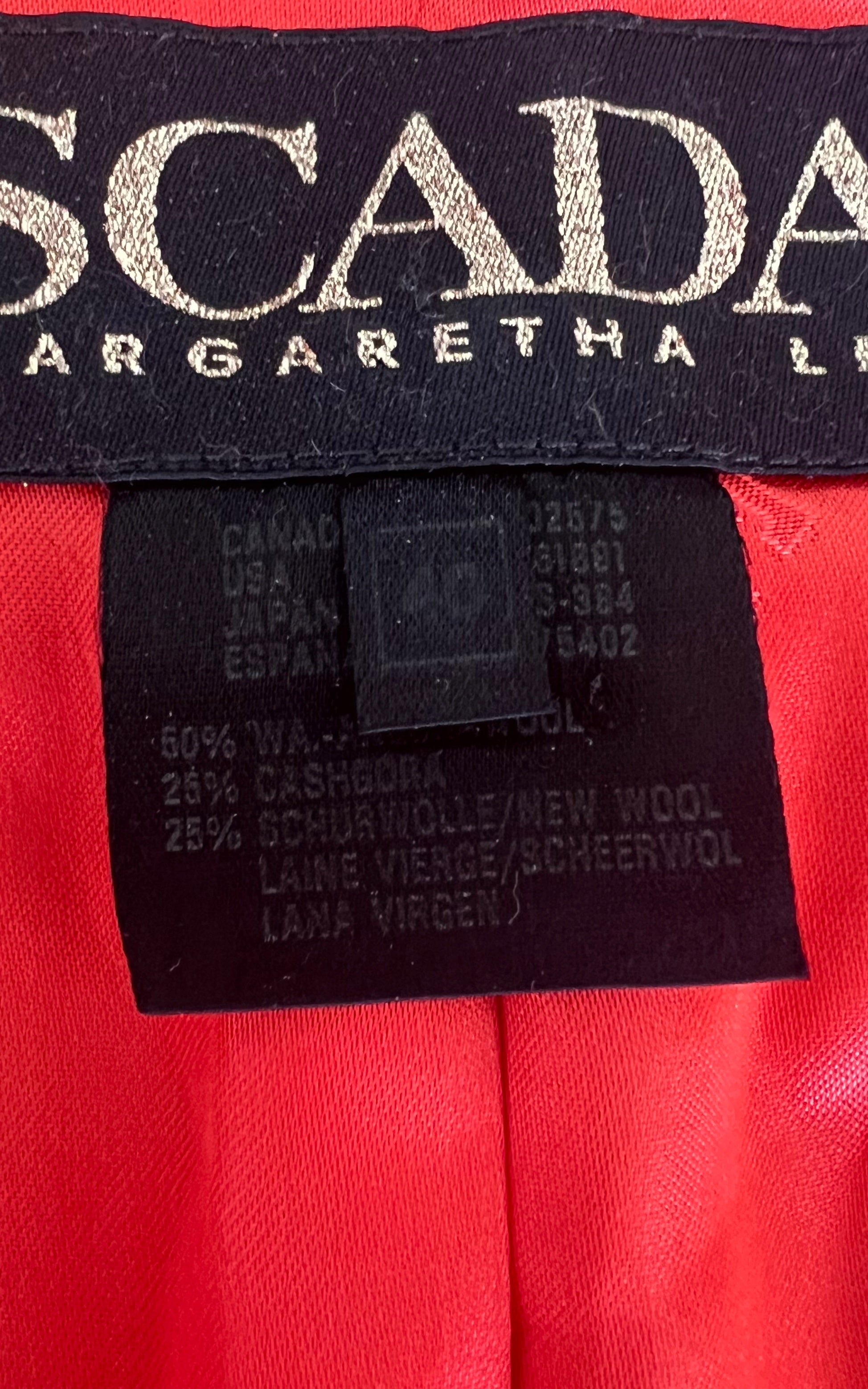 Vintage Escada Angora and Cashmere Blazer