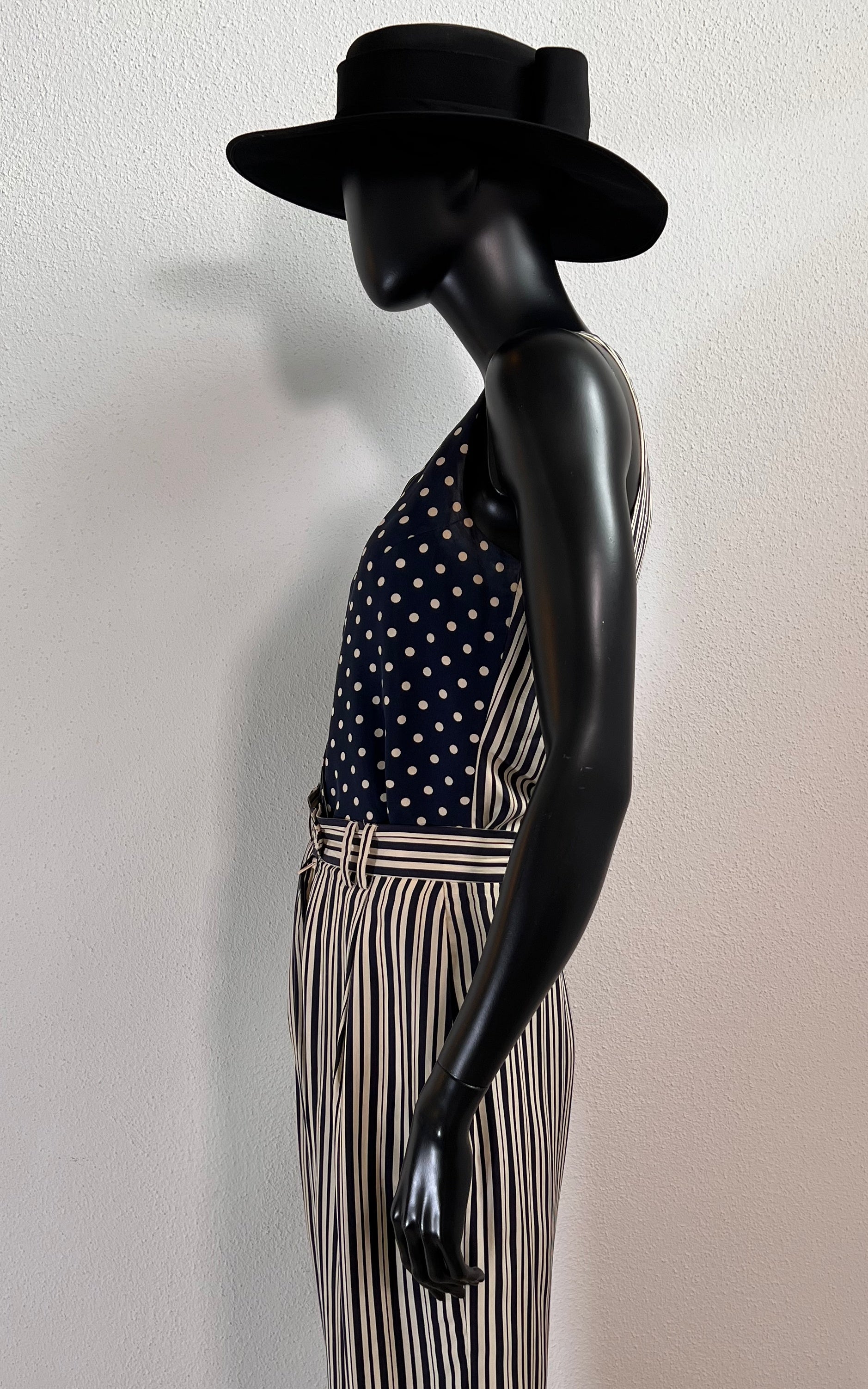 Vintage 90s Zapa 2 Piece Silk Ensemble