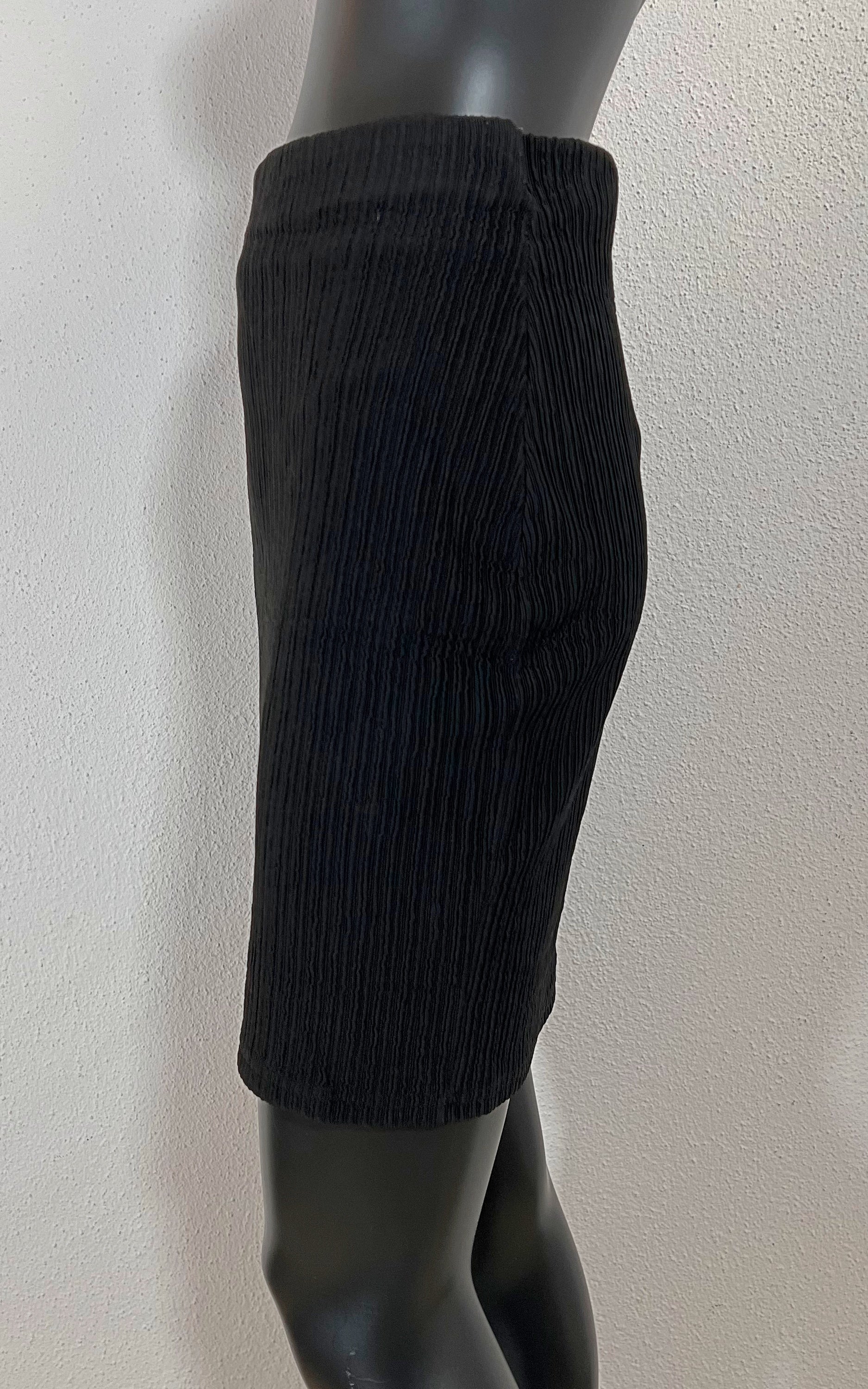 Vintage 90s Pleats Stretch Skirt