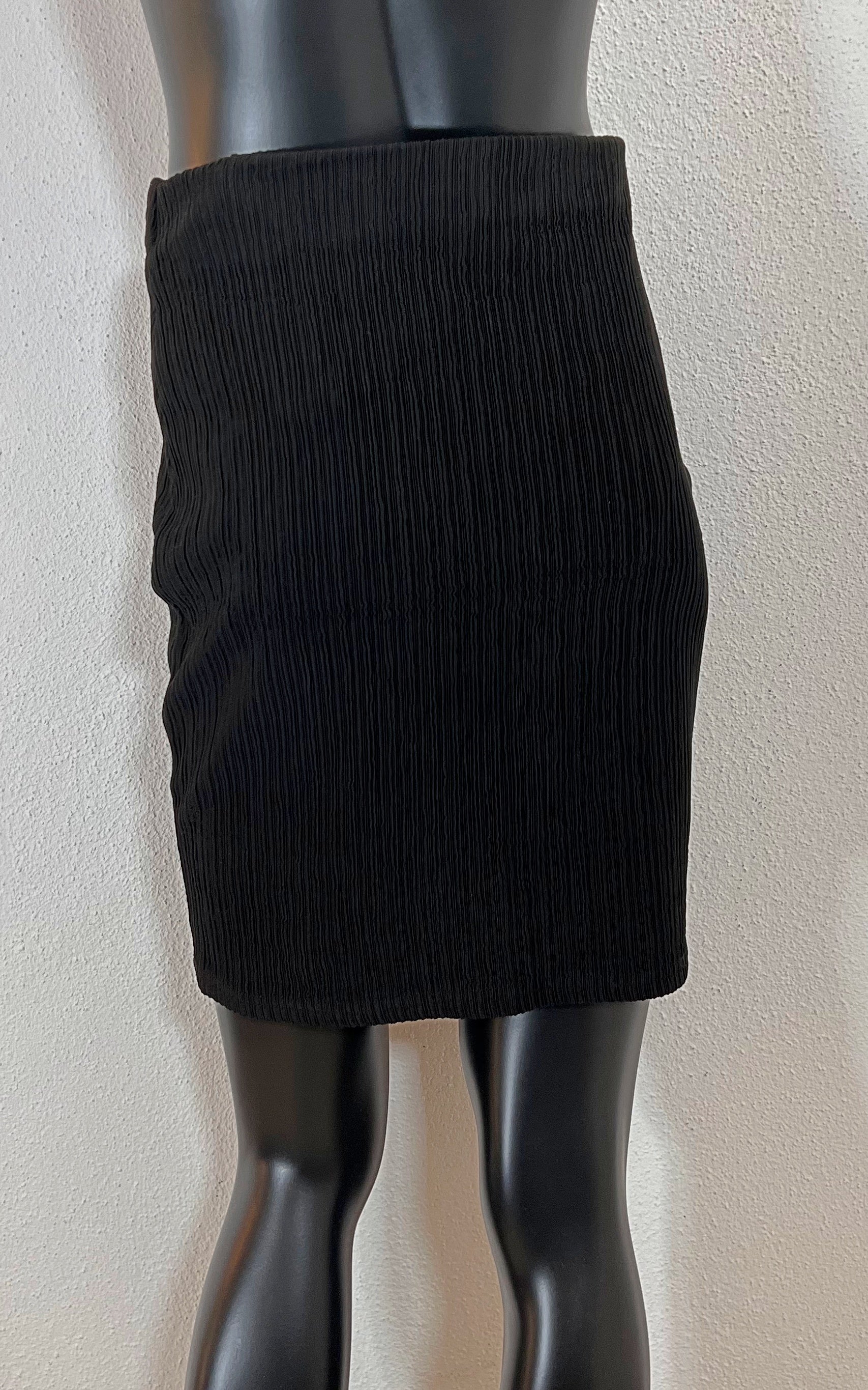 Vintage 90s Pleats Stretch Skirt