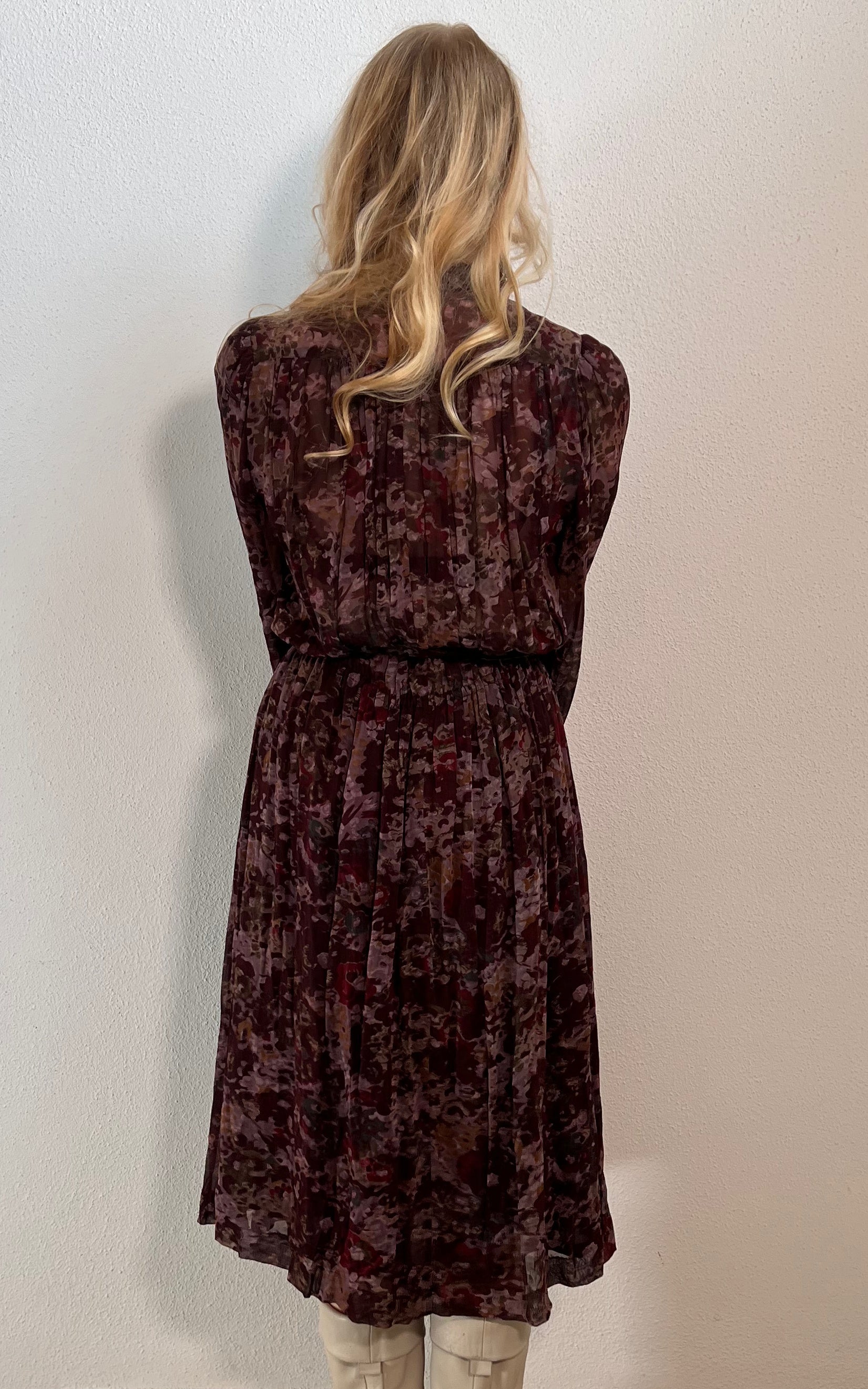 Vintage Pussy Bow Dress