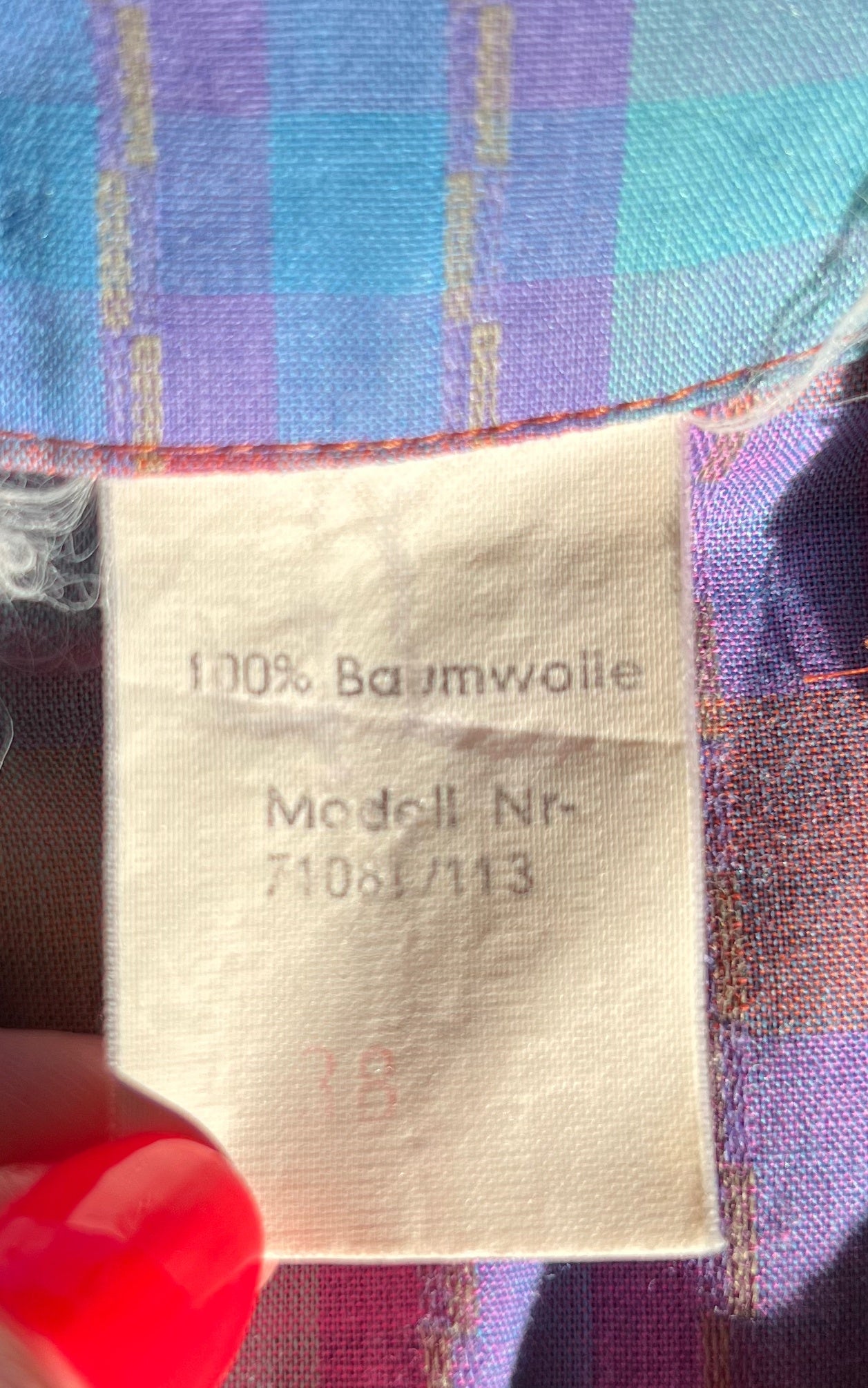 Vintage Cotton Dress