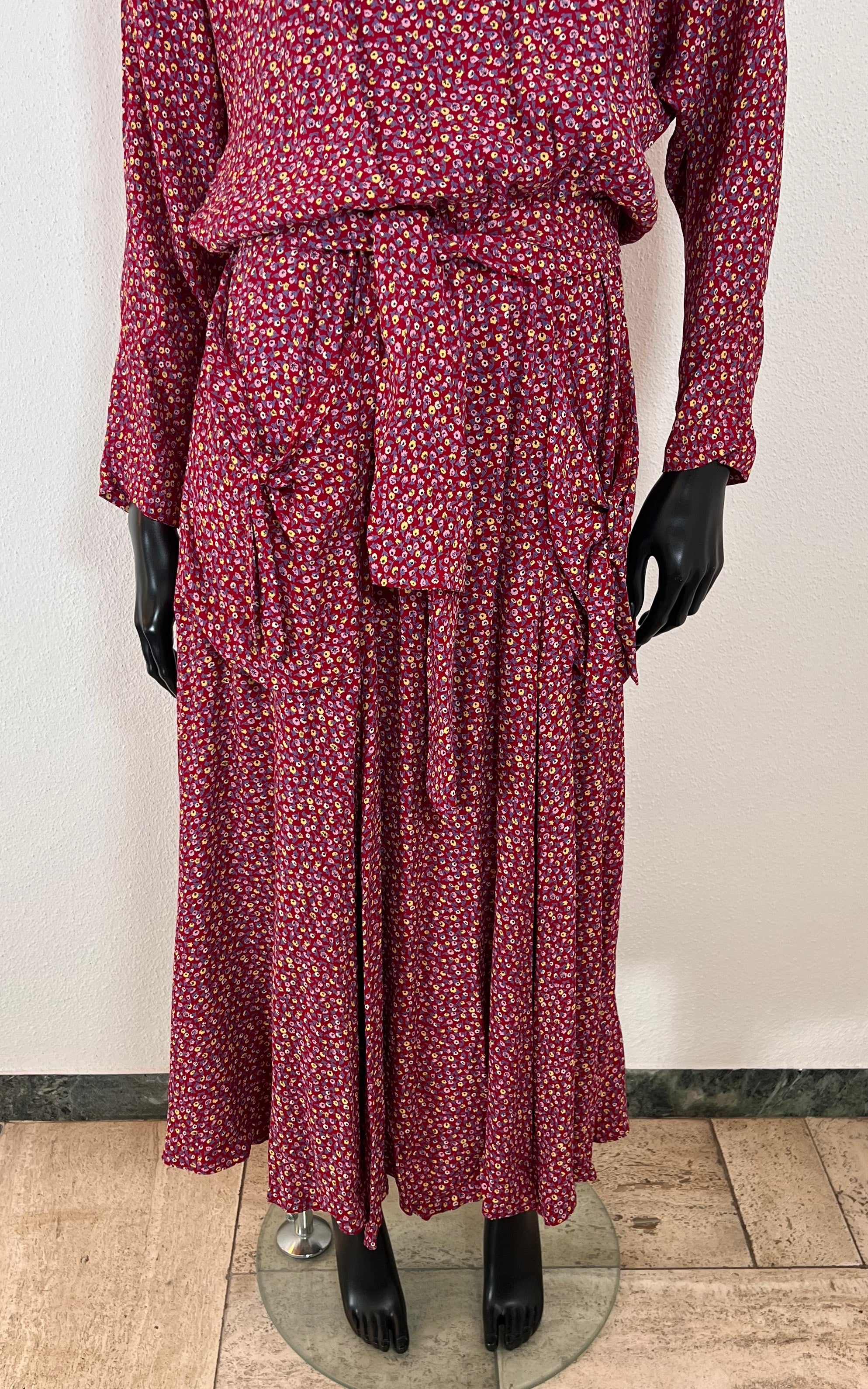 Abito vintage a fiori